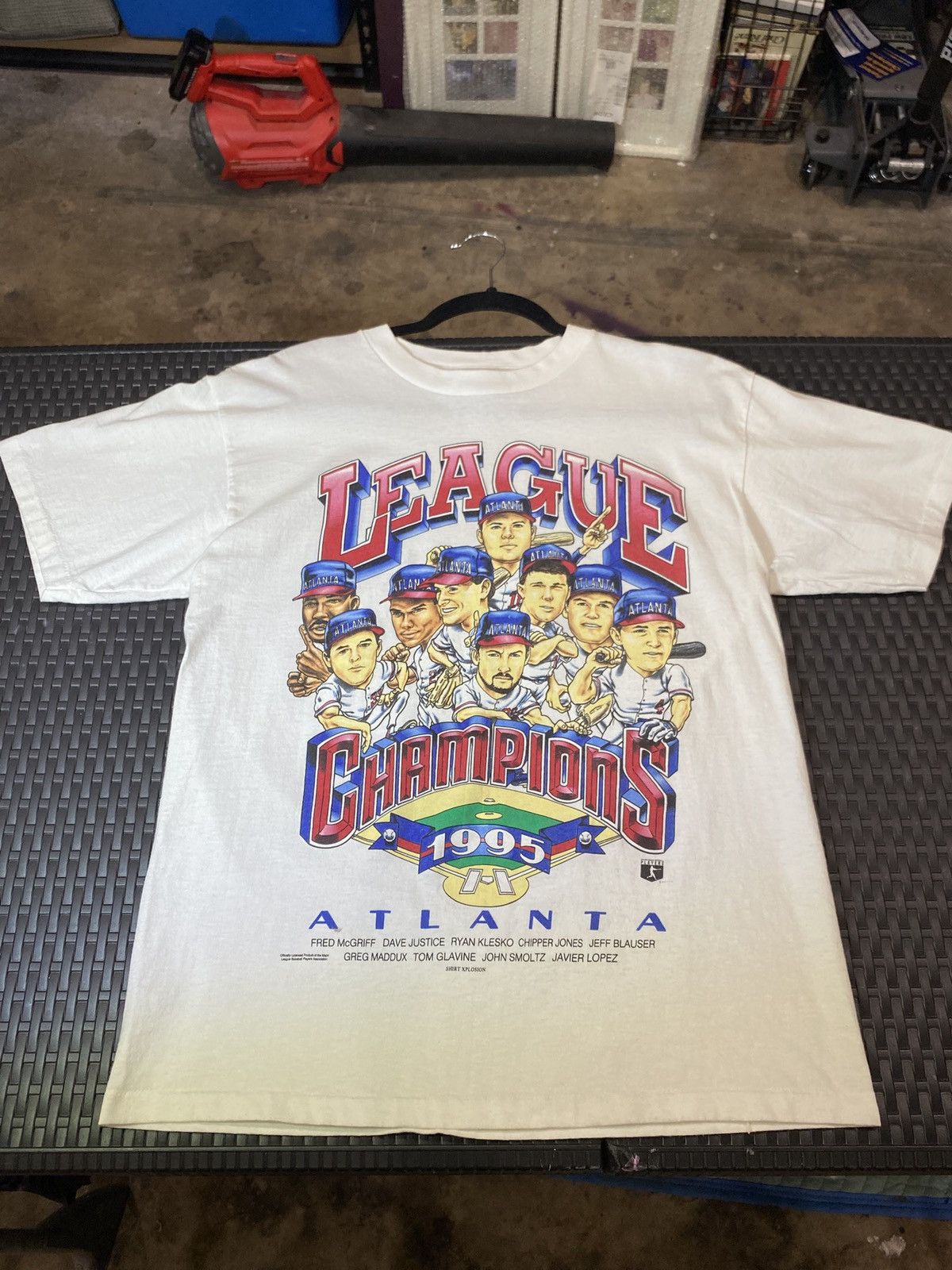 Other (1995 Vintage) Y2K Large Xplosion ATL Baseball tee Size US L / EU 52-54 / 3 - 2 Thumbnail