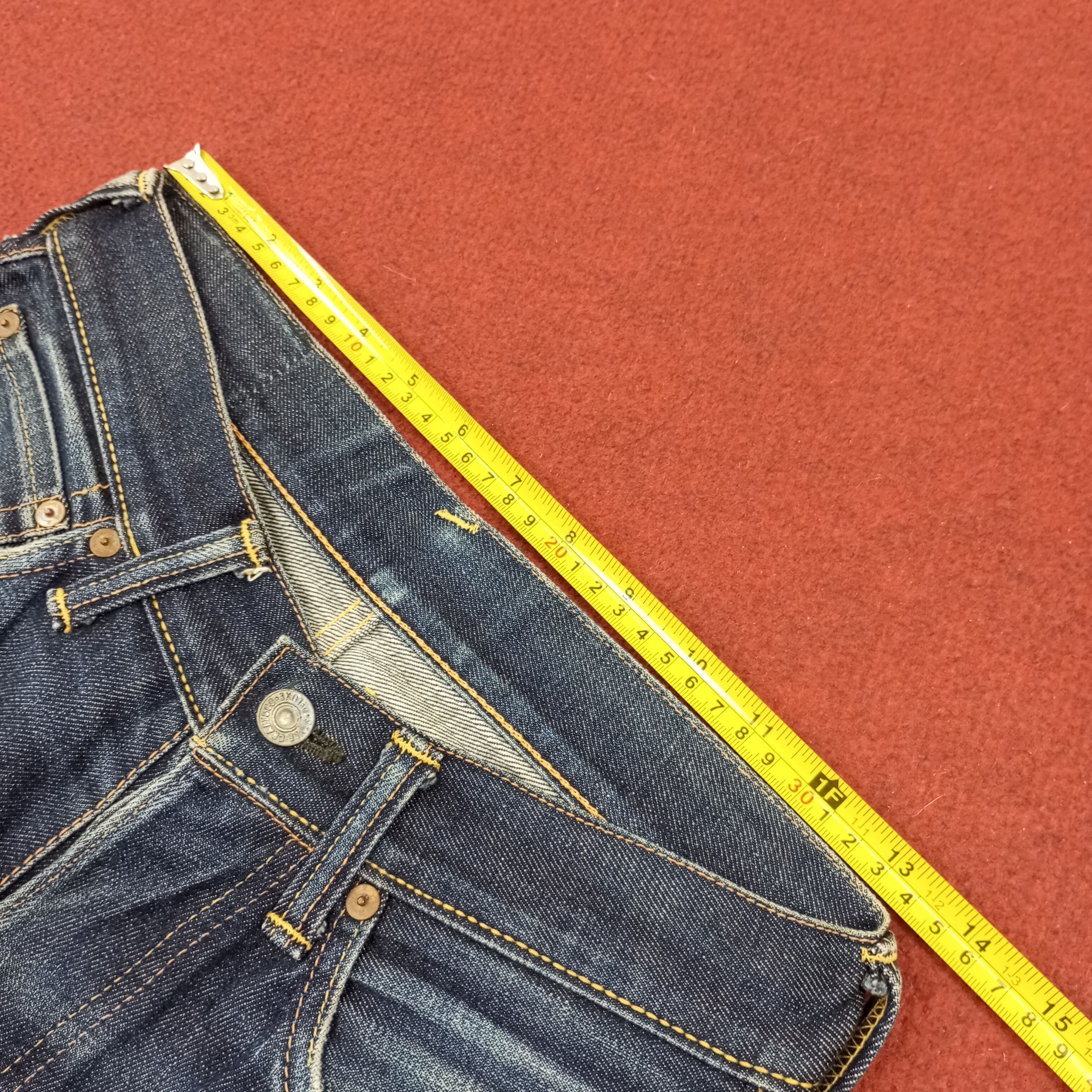 Evisu × Japanese Brand × Vintage Evisu Japanese Brand Fashion Style Custom Daicock Jeans Size US 27 - 7 Thumbnail