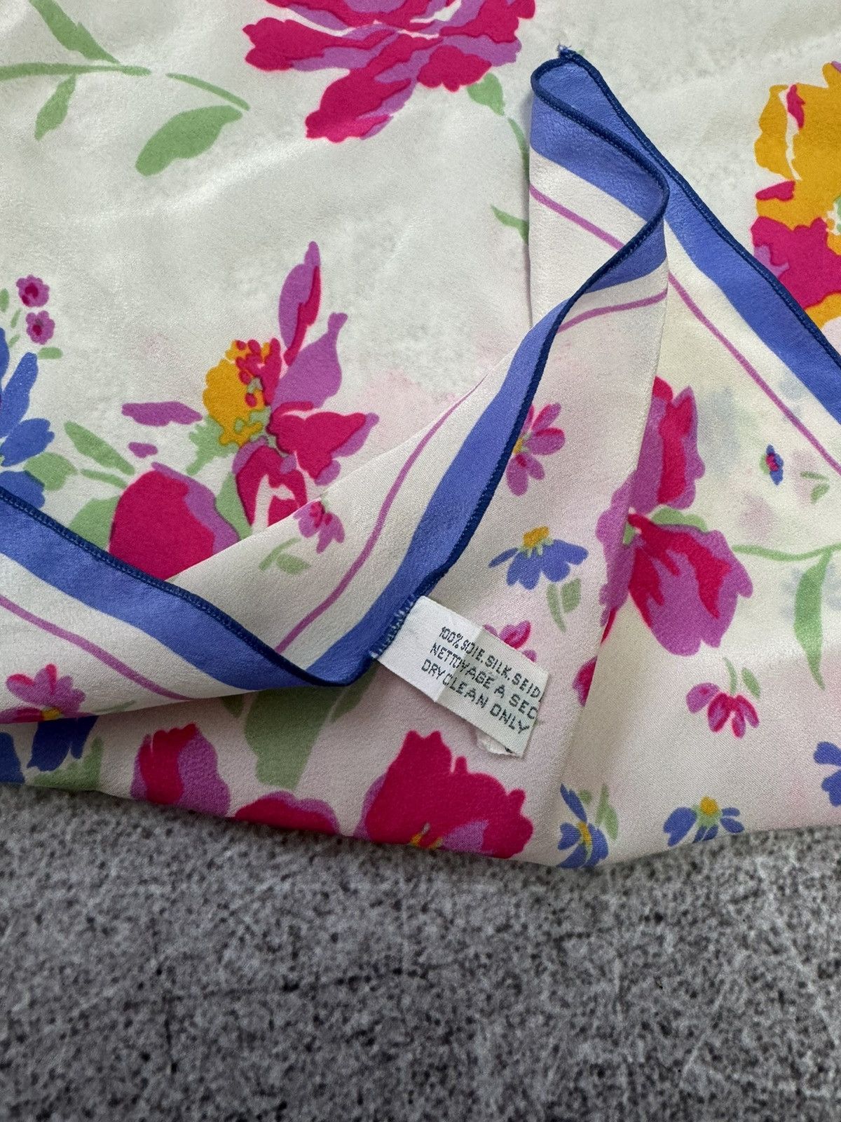 Christian Dior Monsieur Handkerchief Christian Dior Vintage Silk Made in France Size ONE SIZE - 2 Thumbnail