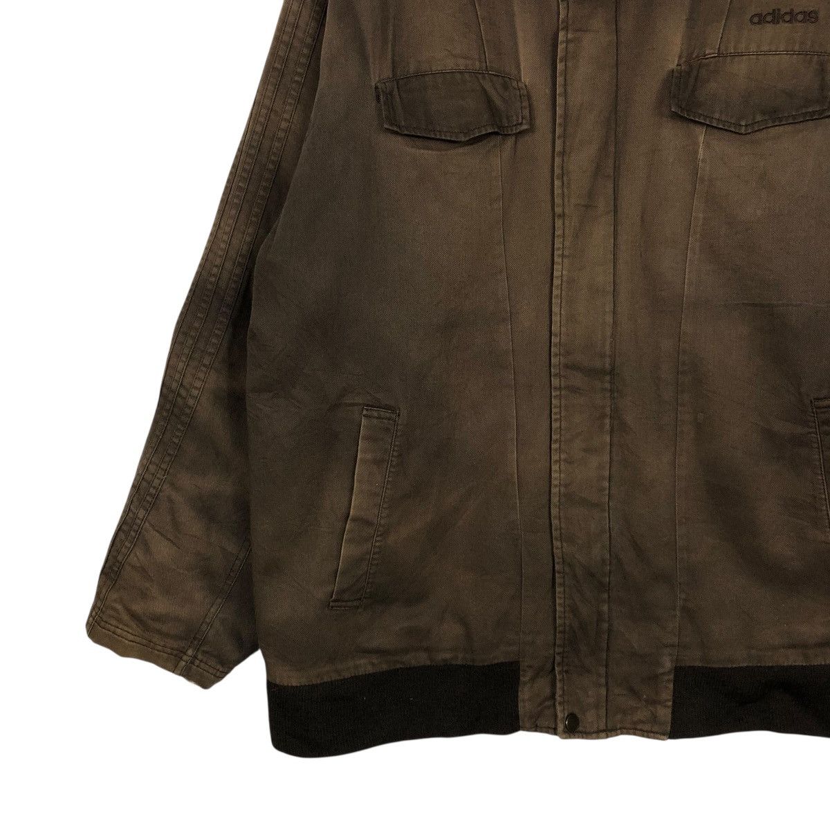 Adidas 🔥VINTAGE CHORE JACKET ADIDAS DETROIT DUCK CANVAS DISTRESSED Size US M / EU 48-50 / 2 - 6 Thumbnail