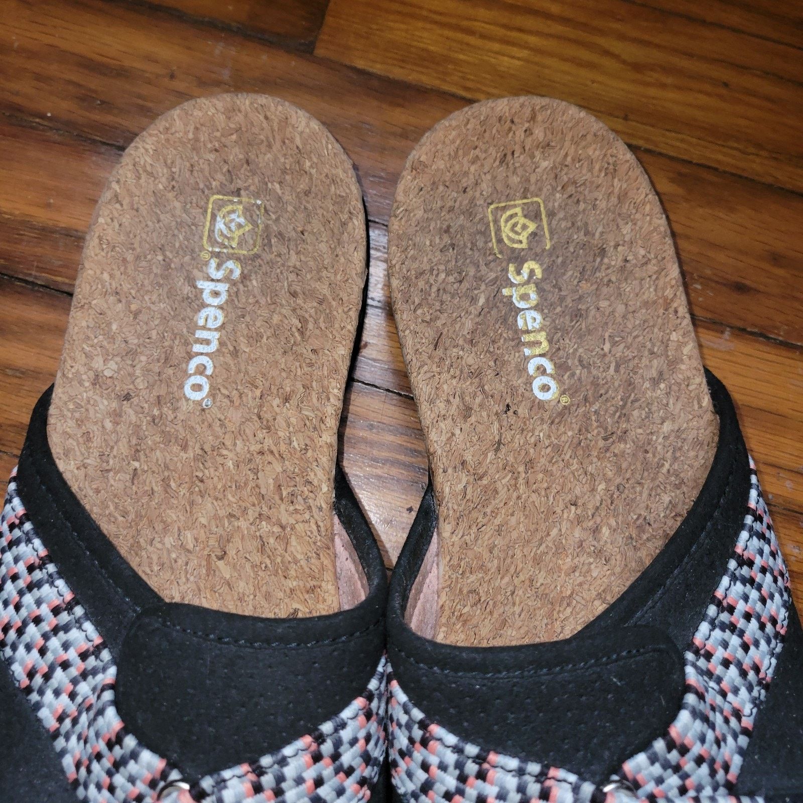 & Other Stories Spenco Slides Sandals Black Cork Insoles 11 Comfort Size US 11 / IT 41 - 3 Thumbnail