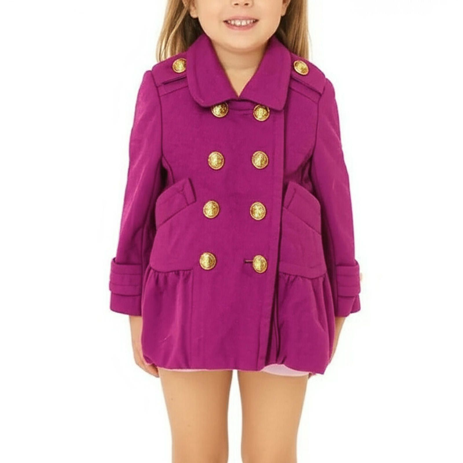 Juicy Couture Jeans Juicy Couture Jacket 2/3T Magenta Y2K Peplum Ruffled RARE Size US XXS / EU 40 - 1 Thumbnail