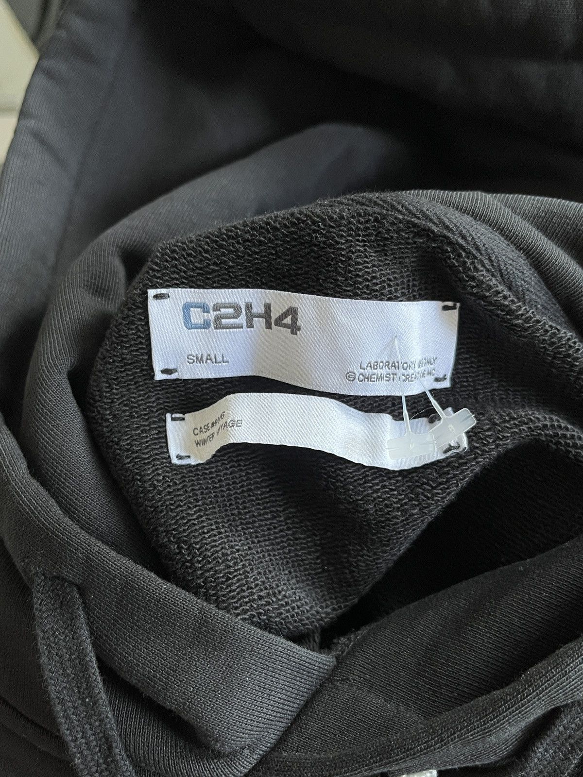 C2H4 C2H4 Spatio Temporal Fuzzy Logo Hoodie (unisex) Size US S / EU 44-46 / 1 - 14 Thumbnail