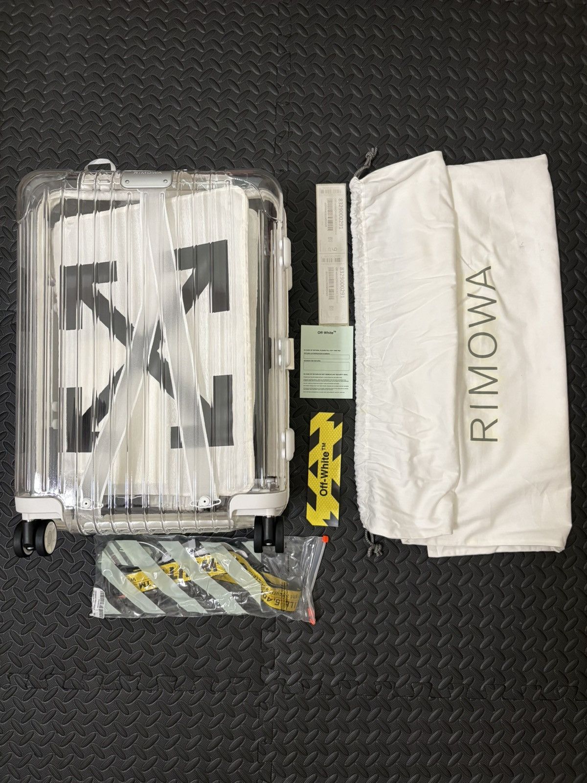 Off-White Off-White x Rimowa See Through 47L Luggage Case Size ONE SIZE - 1 Thumbnail