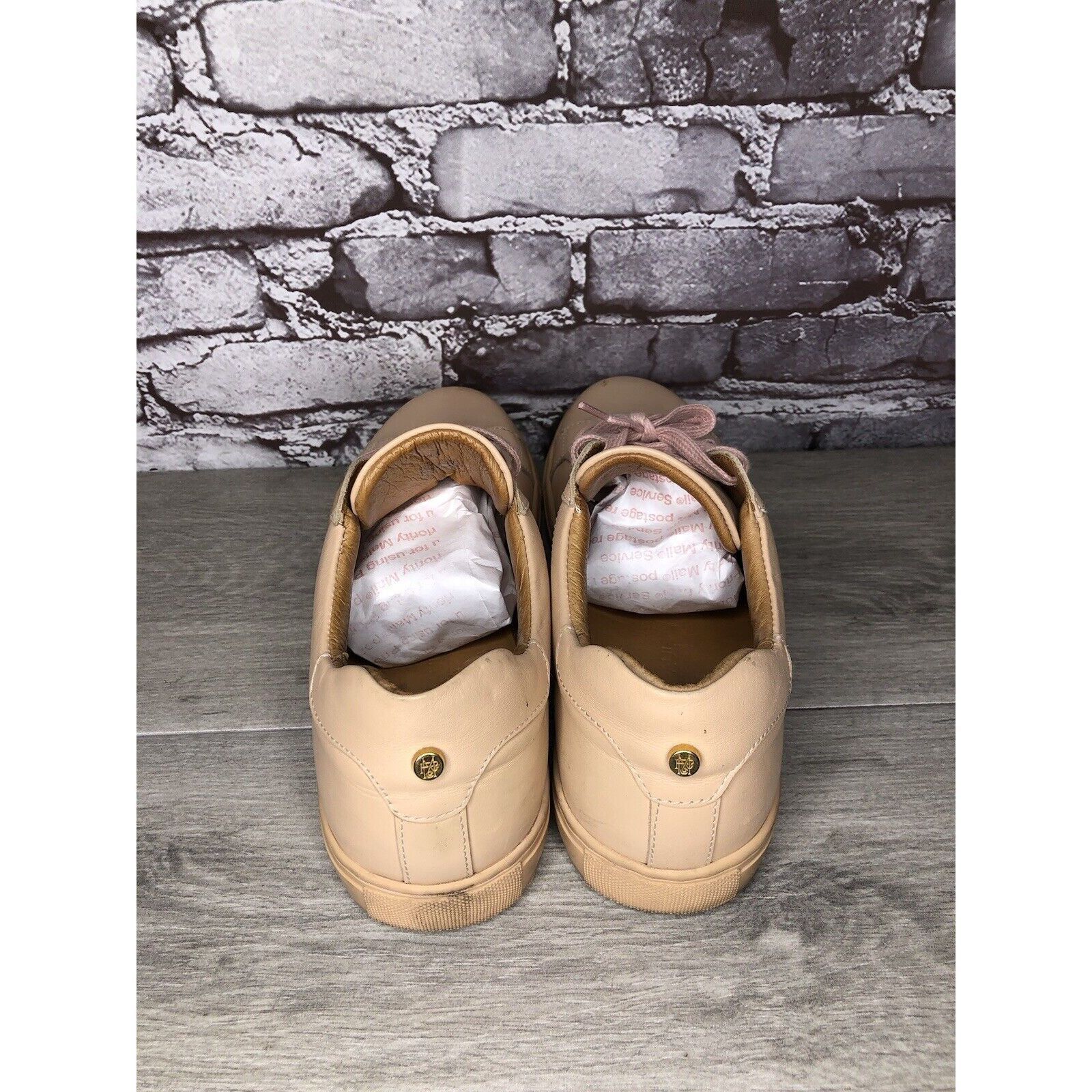 Other Romero And Mcpaul Dusty Pink Leather Lace Up Portugal Shoes Size US 12 / EU 45 - 20 Thumbnail
