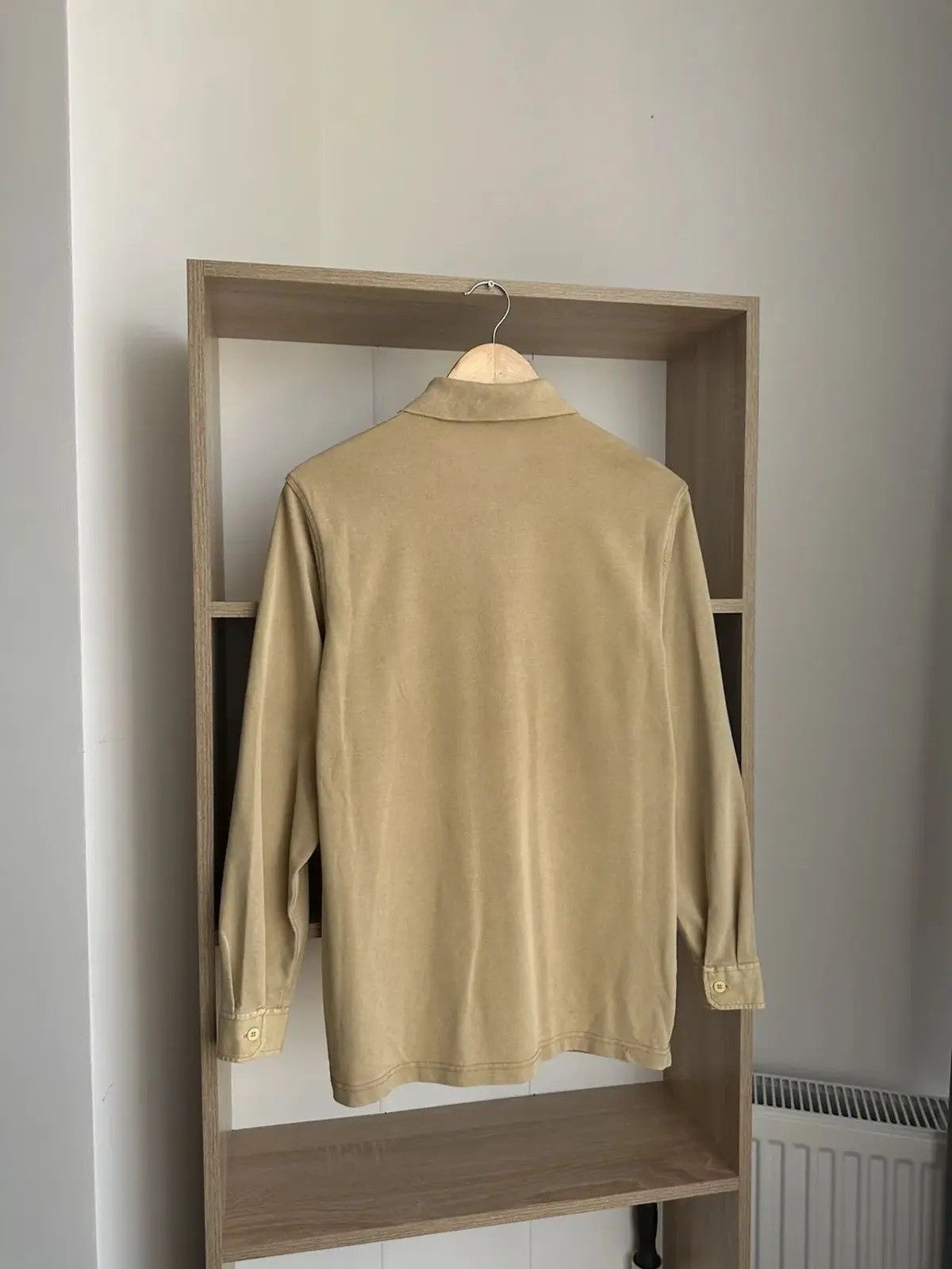 Polo Ralph Lauren Vintage Beige Polo Ralph Lauren PRL Rugby Shirt Size US M / EU 48-50 / 2 - 7 Thumbnail