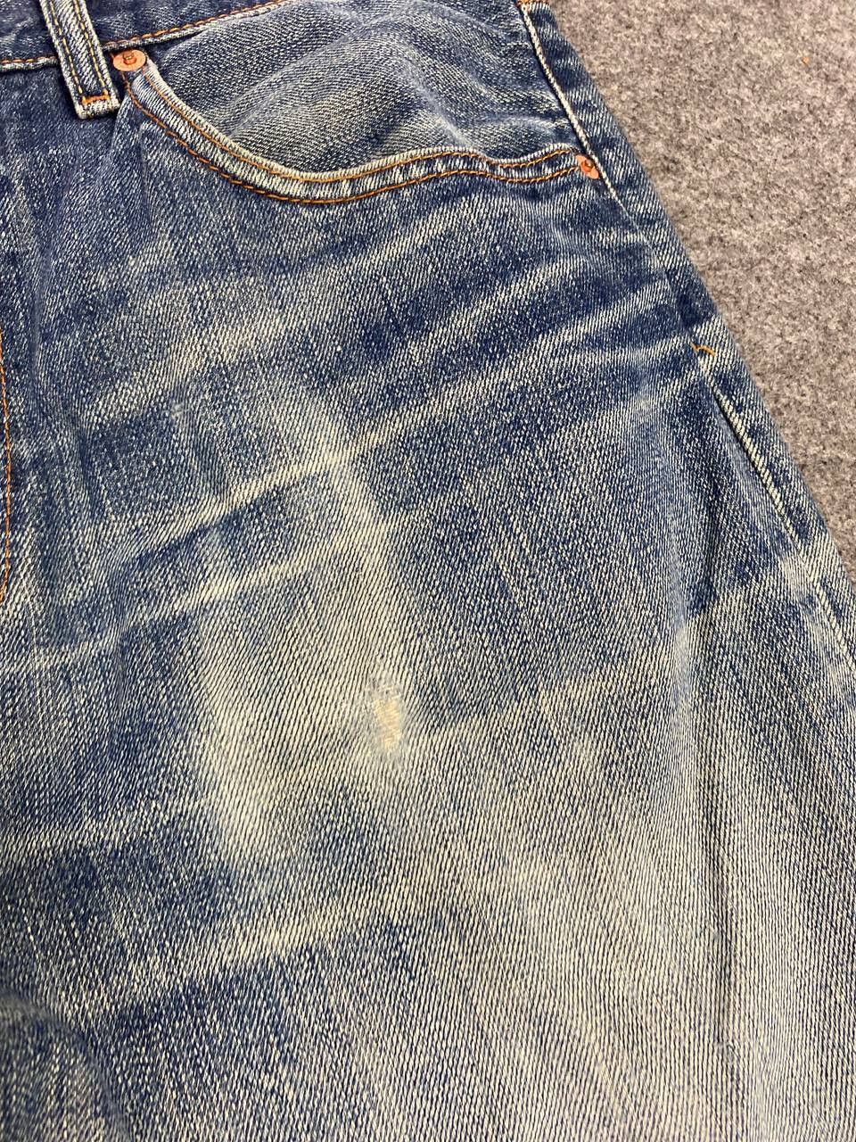 Levi's vintage levis 502 distressed denim nice design Size US 32 / EU 48 - 11 Thumbnail