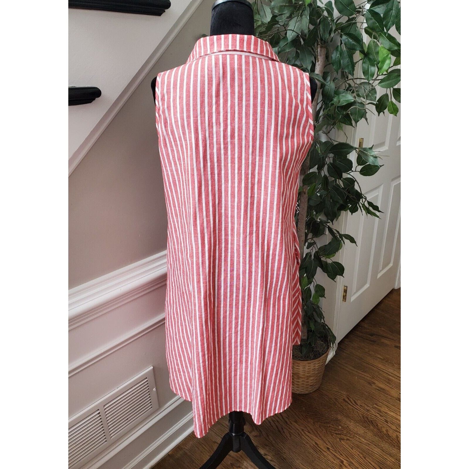 Other Pitzy Shop Collared Sleeveless Button Front Shirt Dress M Size M / US 6-8 / IT 42-44 - 8 Thumbnail