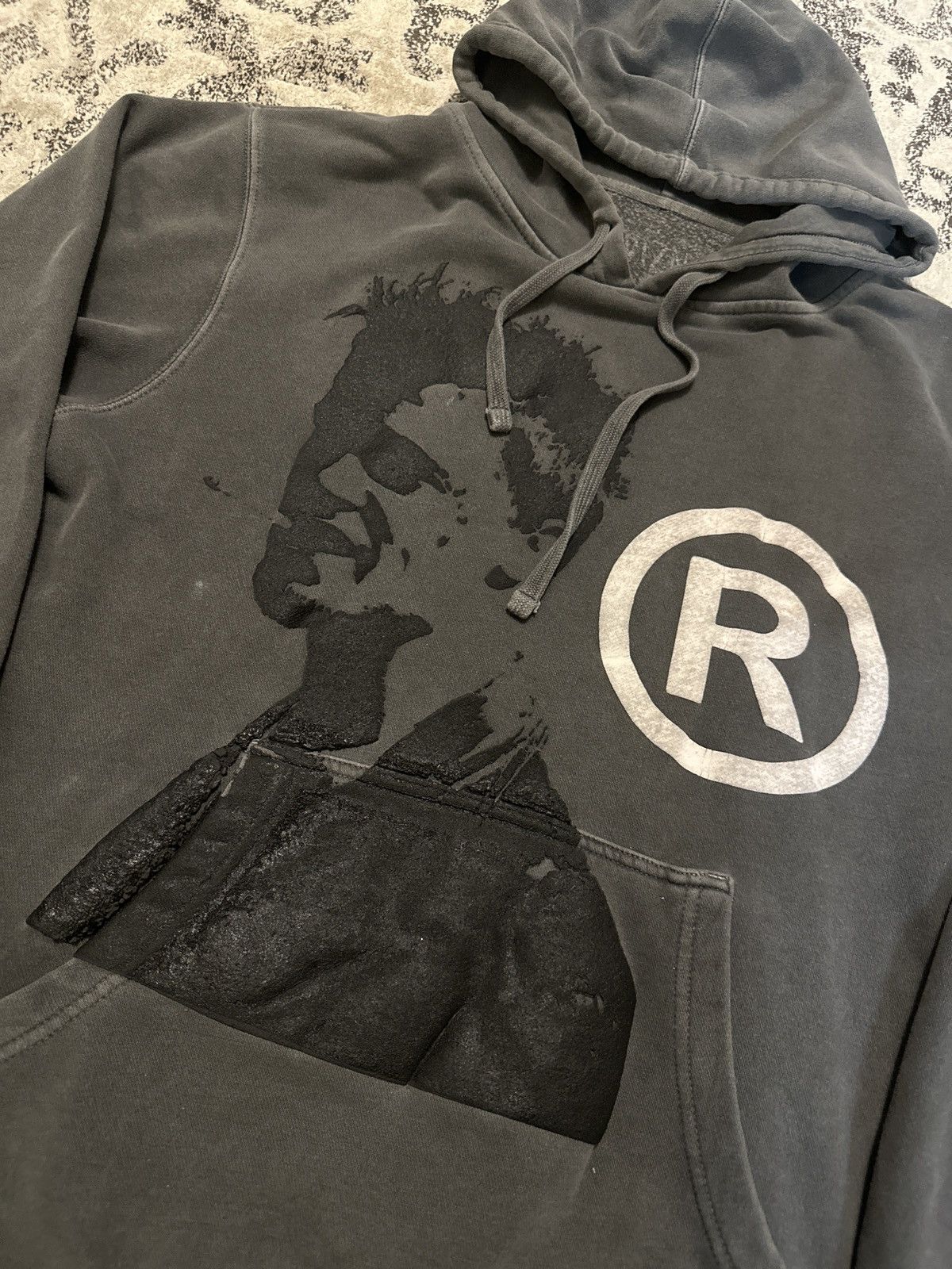 Joy Divizn Joy Divizn Brad Pitt Hoodie Dark Grey Size US M / EU 48-50 / 2 - 2 Thumbnail