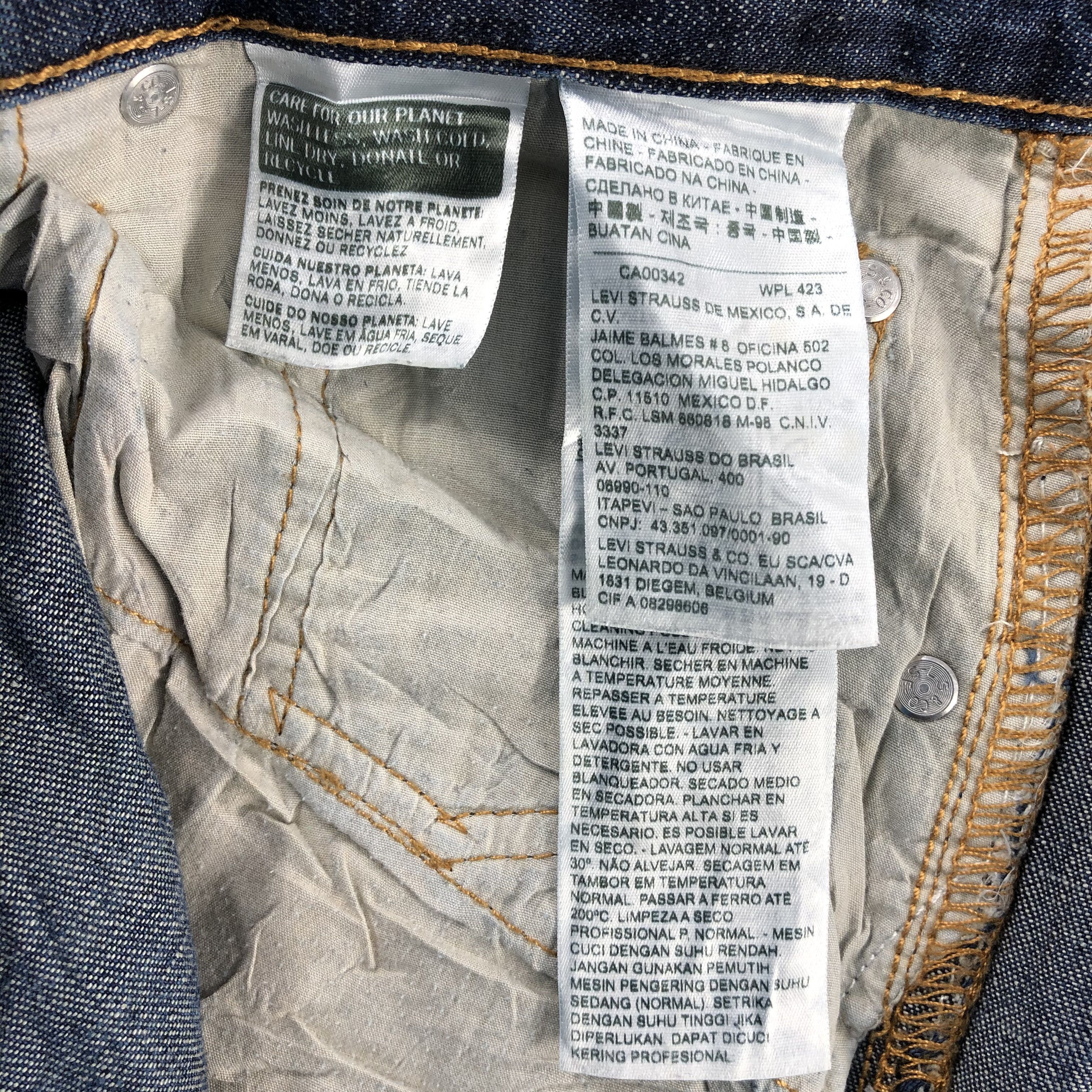 Levi's Vintage Levis 501 Jeans-JM987 Size US 38 / EU 54 - 10 Thumbnail
