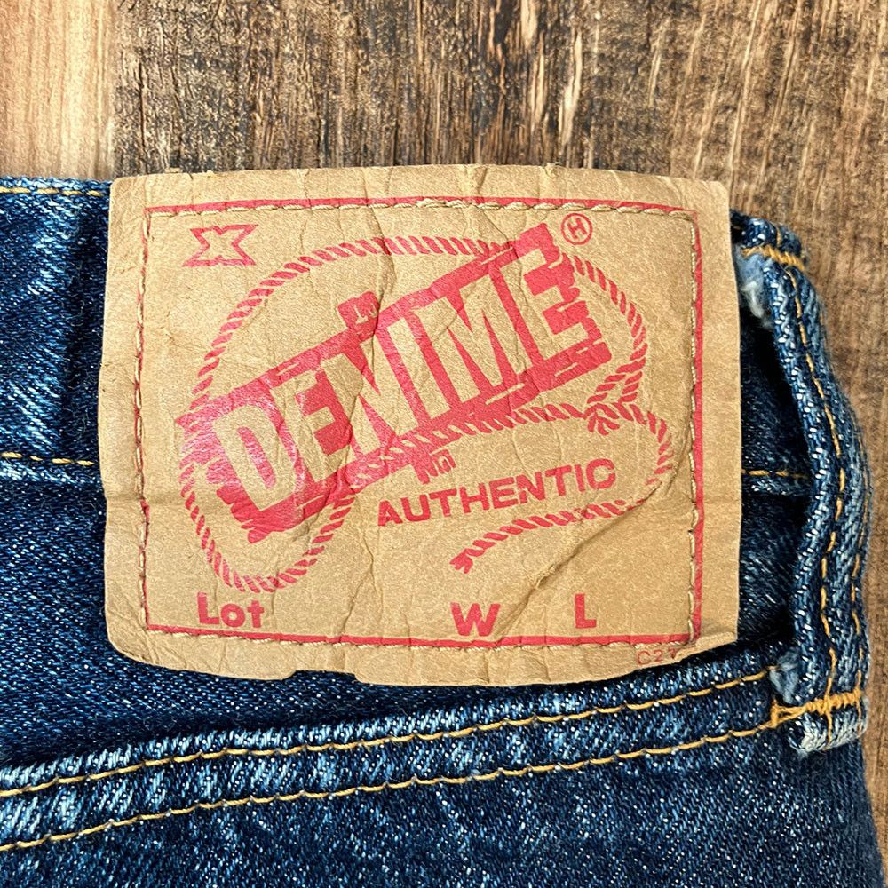 Denime DENIME 66-model Low-rise W31 x L35 Osaka 5 Vintage Selvedge Size US 31 - 3 Thumbnail