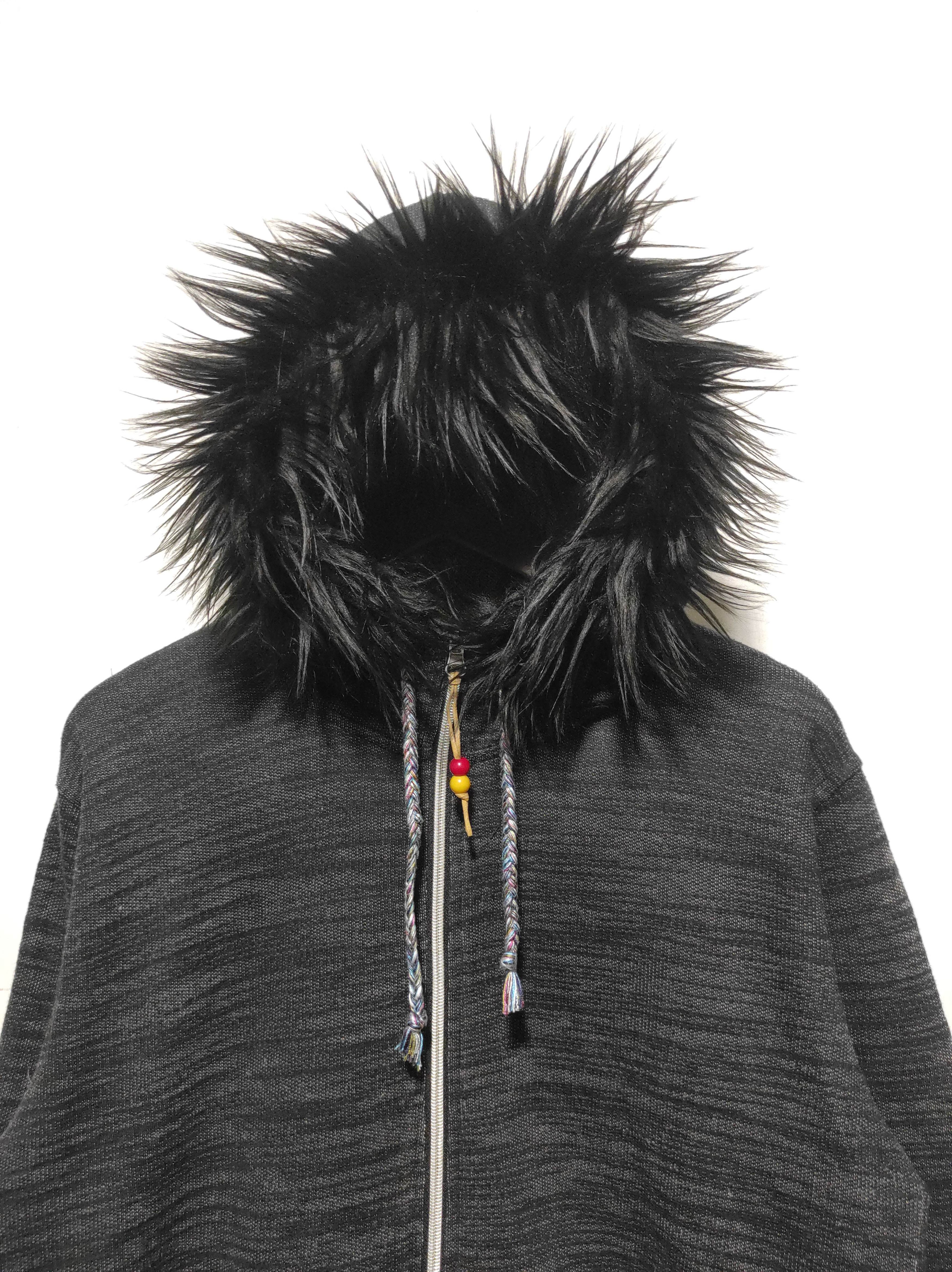 Hysteric Glamour Power to The People Zip Fur Hoodie LGB IfSixWasNine style Size US L / EU 52-54 / 3 - 2 Thumbnail