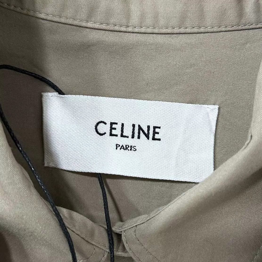 Celine Celine Khaki Cinched Waist Dress Women's 40 Size S / US 4 / IT 40 - 4 Thumbnail