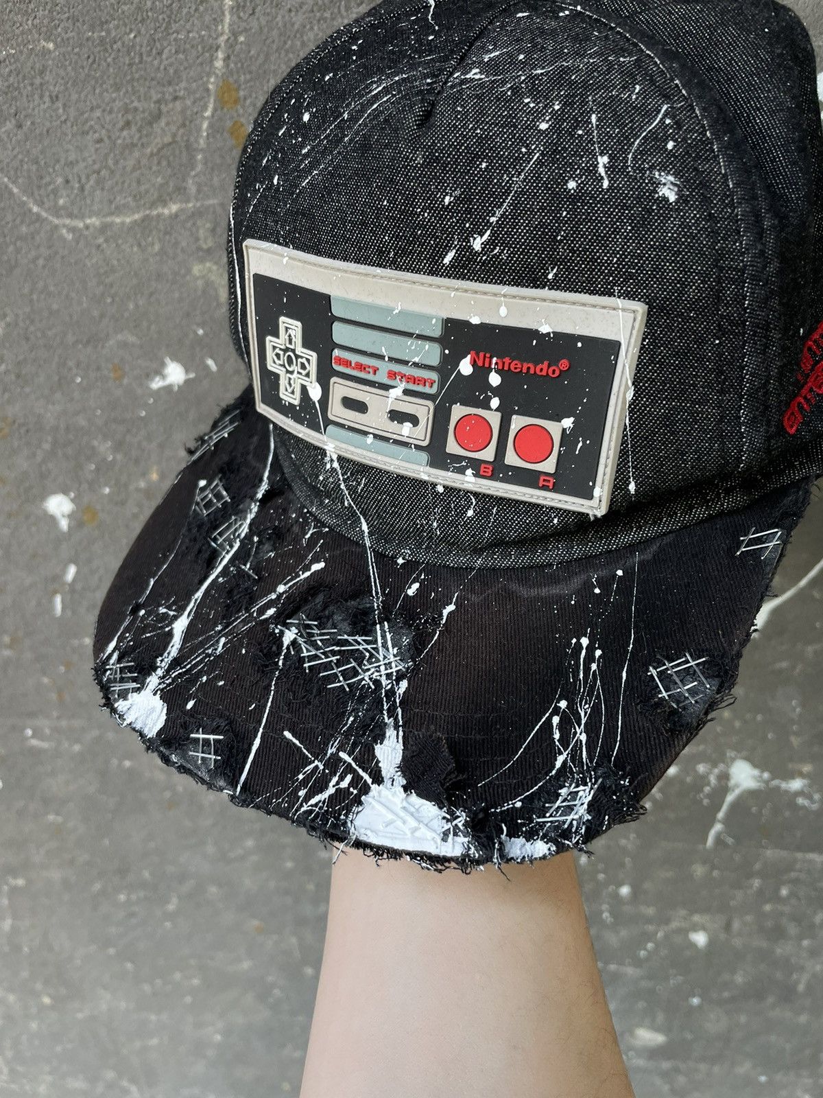 Nintendo × Vintage 💥RARE💥 Nintendo Custom Cap Vintage Y2K Japan Style 90’s Size ONE SIZE - 2 Thumbnail