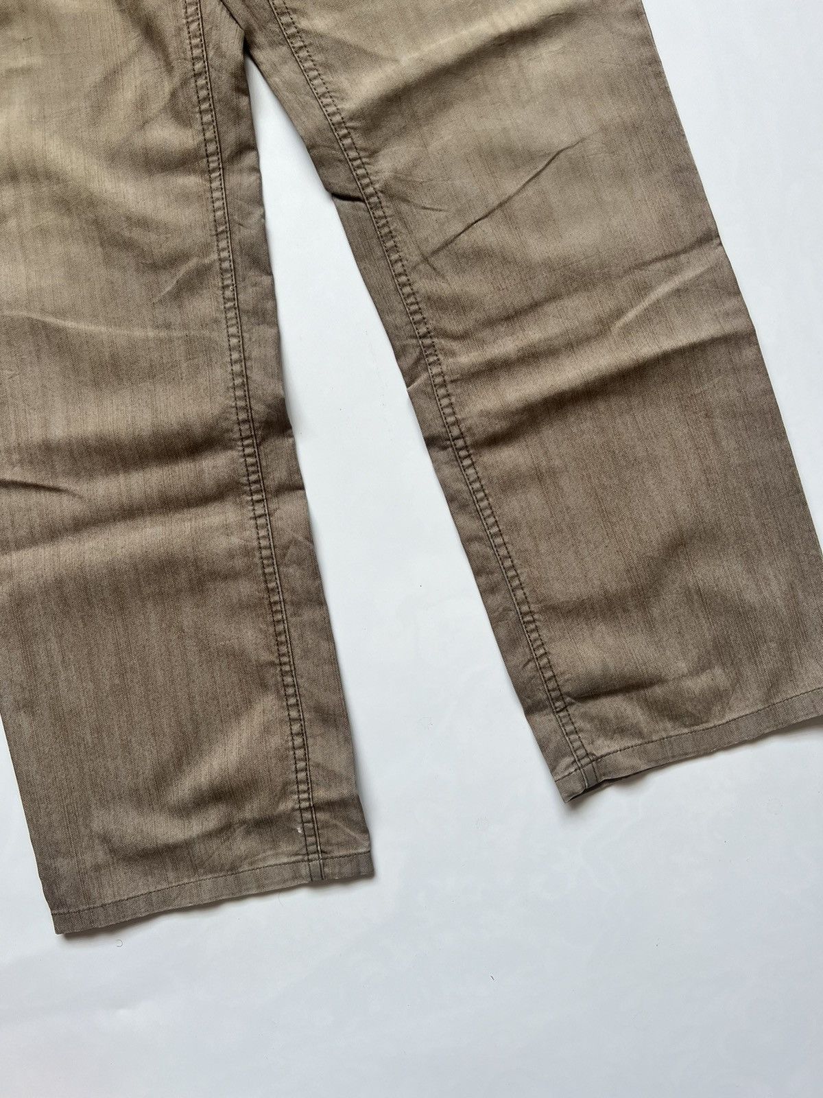Japanese Brand Klein Plus Homme Desert Sand Flared Denim Size US 33 - 8 Thumbnail
