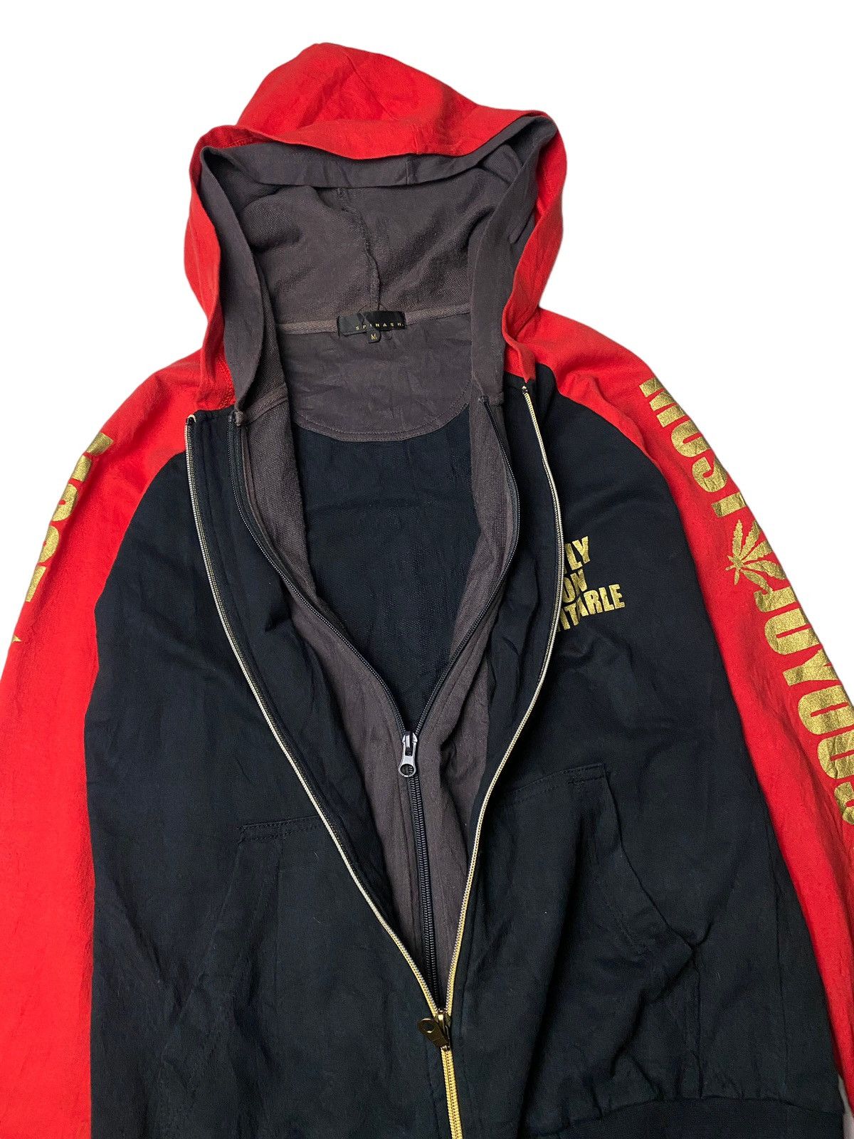 Hysteric Glamour 2000's Spinash Double Layer Weed Jacket Size US M / EU 48-50 / 2 - 5 Thumbnail