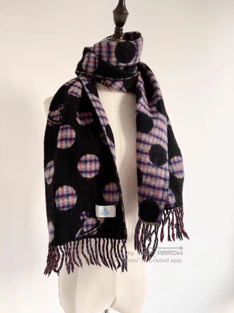 Vivienne Westwood Vivienne Westwood Black and purple double-sided polka dot Size ONE SIZE - 3 Thumbnail