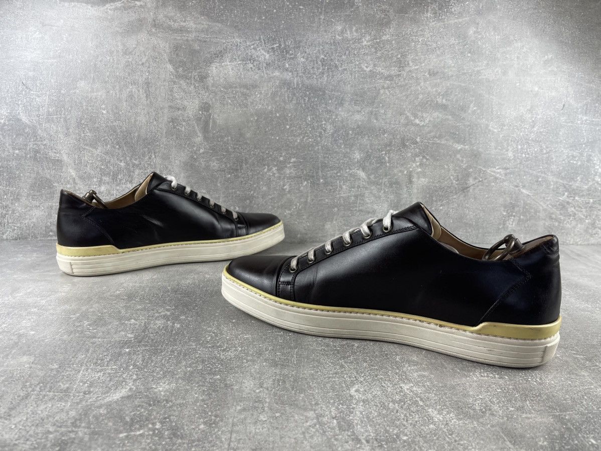 Sutor Mantellassi Sutor Mantellassi Old Money Leather Sneakers Dark Brown Size US 9 / EU 42 - 5 Thumbnail
