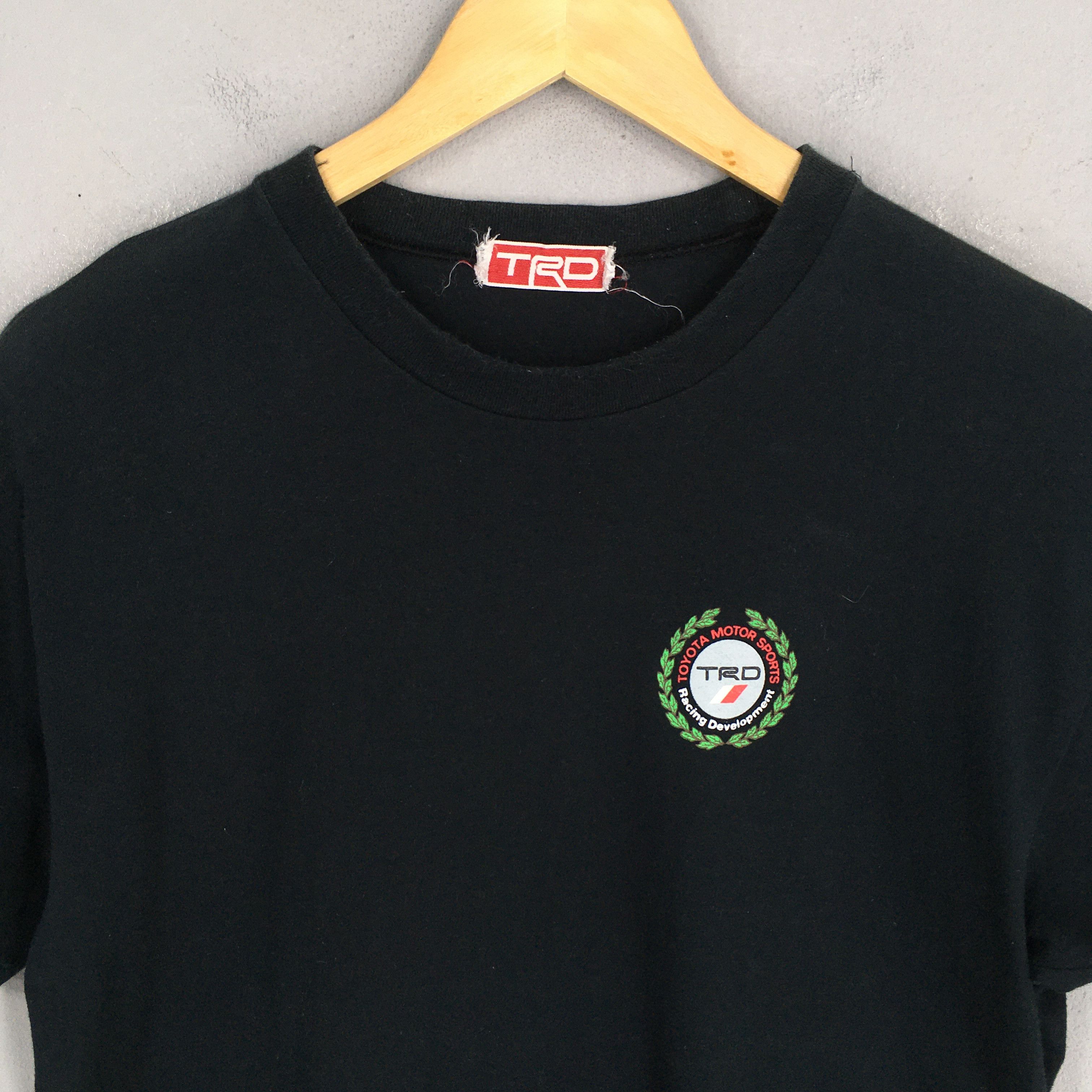Vintage Vintage Toyota TRD Motorsport Racing Car Black Tees Size M Size US M / EU 48-50 / 2 - 2 Thumbnail