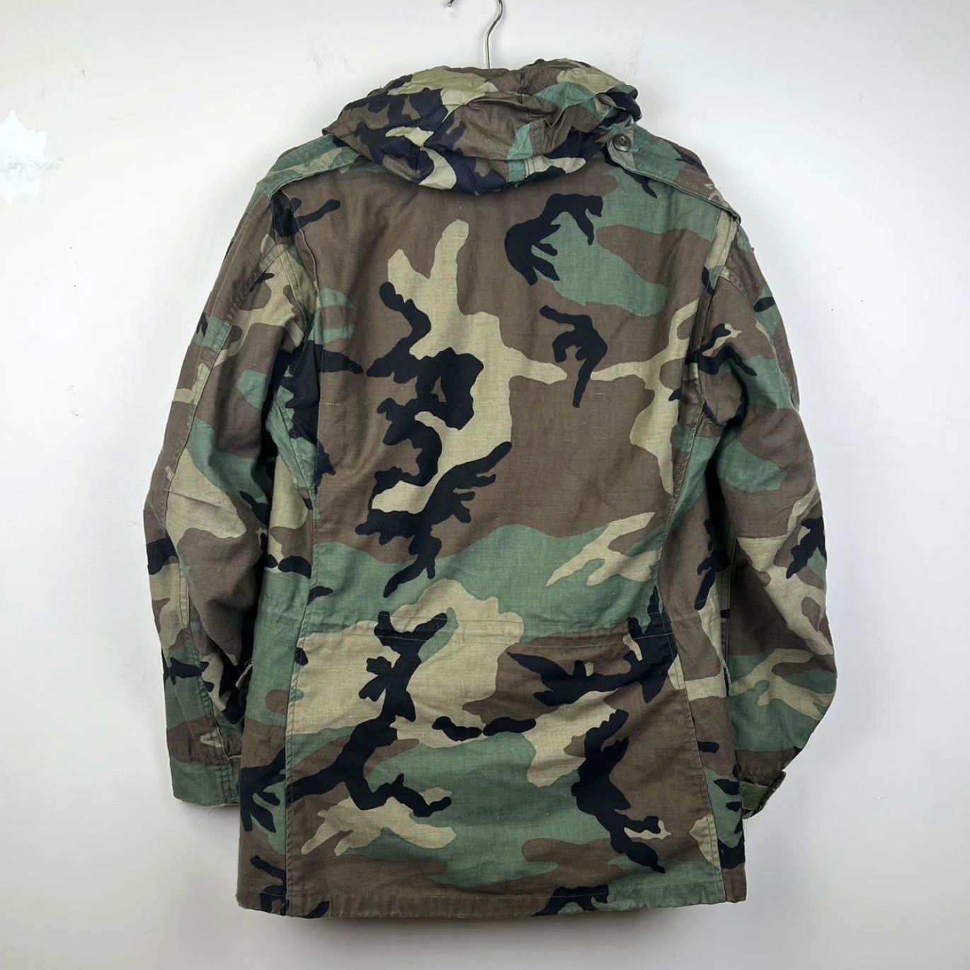 Vintage VINTAGE American Vintage Military Jacket Camouflage Nylon Green Men S Jacket Regular Size Men's Jacket Size US S / EU 44-46 / 1 - 2 Thumbnail