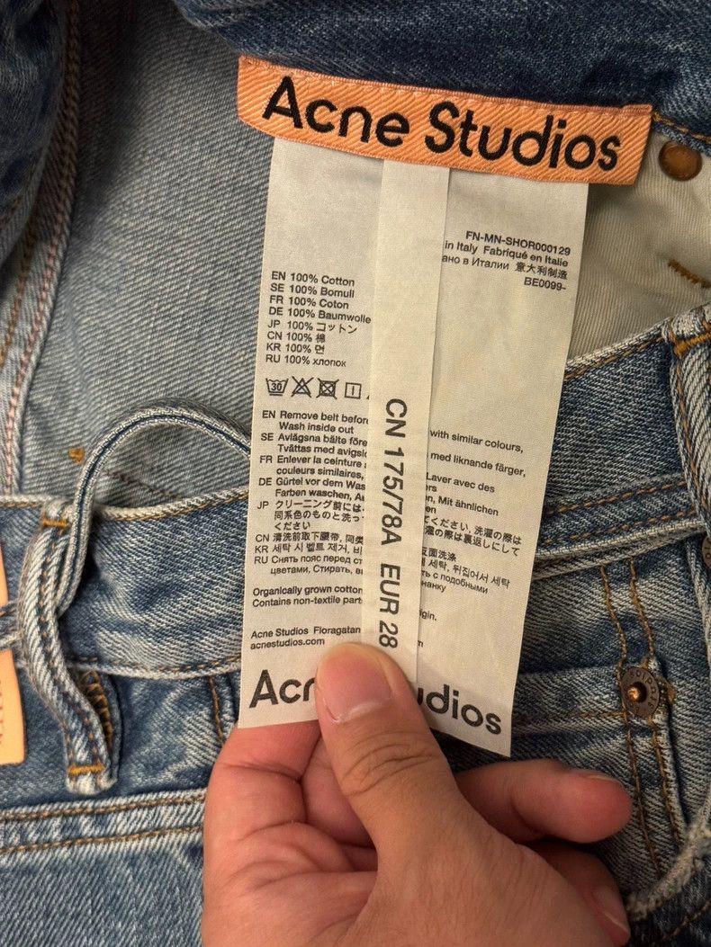 Acne Studios Acne studios Light blue denim shorts 2502-Nextarrow Size US 28 / EU 44 - 3 Thumbnail
