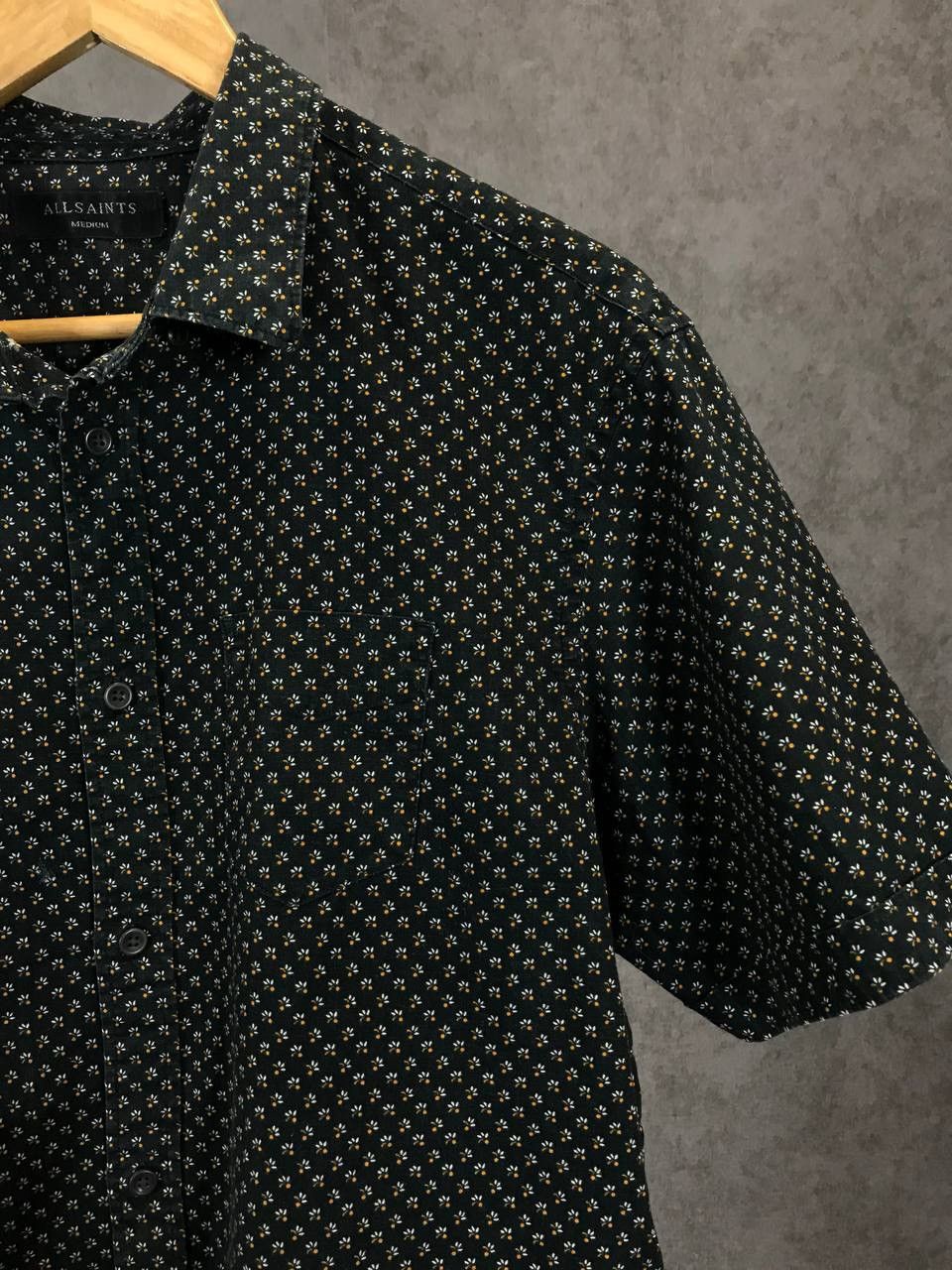 Allsaints Allsaints monogram Hawaiian shirt Size US M / EU 48-50 / 2 - 2 Thumbnail