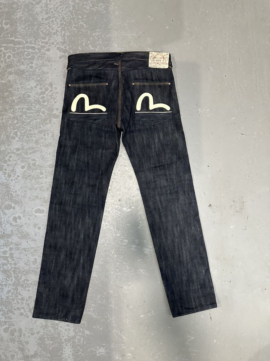 Evisu EVISU raw denim selvedge jeans Size US 33 - 2 Thumbnail