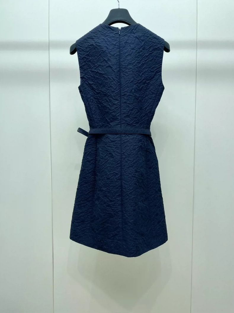 Dior Dior Sleeveless dress with belt 2504-Nextarrow Size XXS / US 00 / IT 34 - 2 Thumbnail