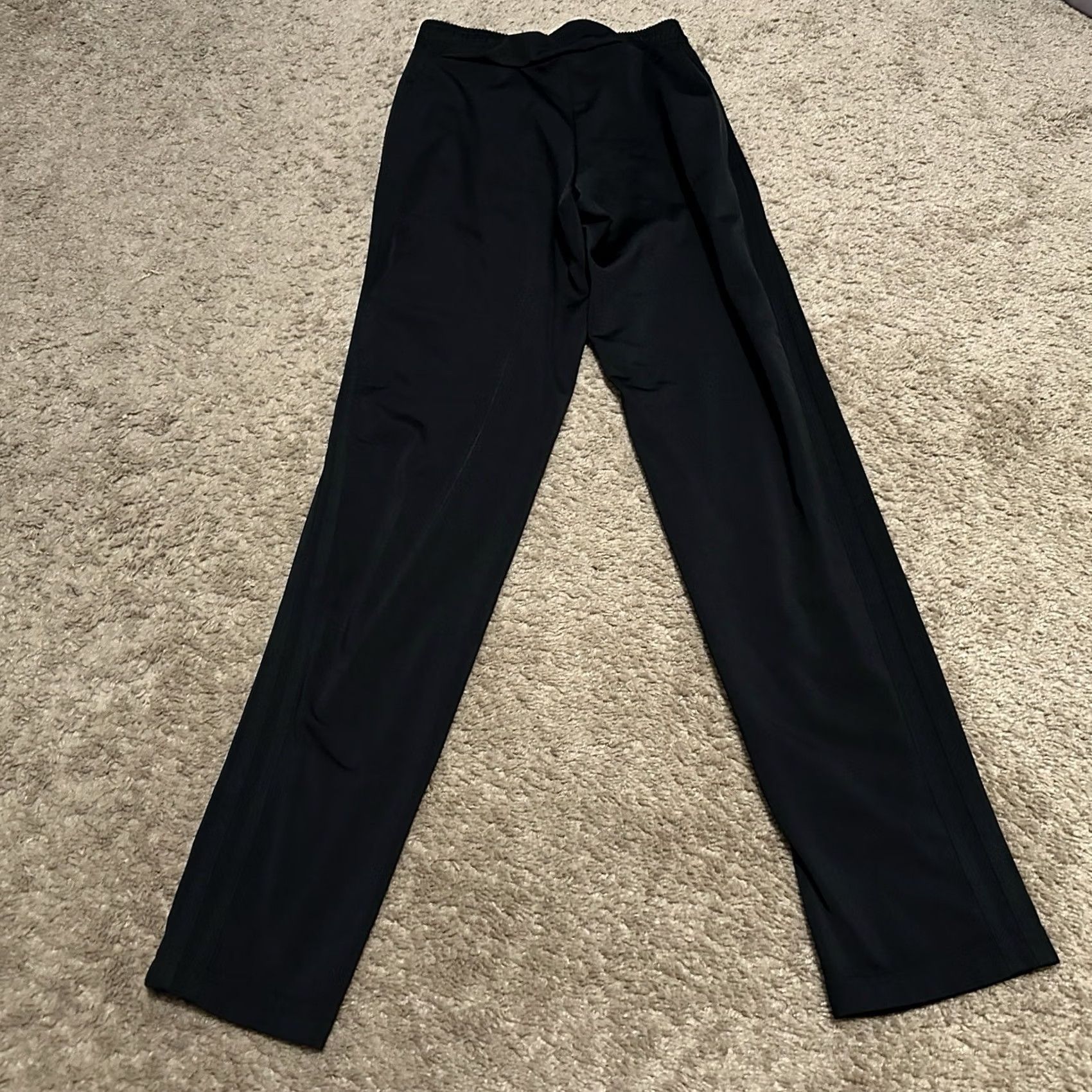 Adidas Adidas Tiro Pants Mens Small Elastic Waist Tapered Soccer Aeroready Black Size US 29 - 4 Thumbnail