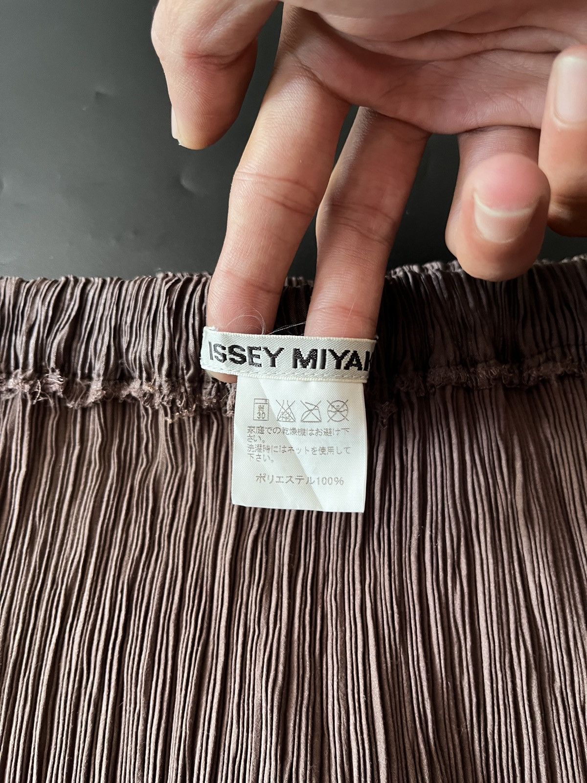 Pleats Please Issey Miyake Brown Issey miyake pleats 1990 Size 28" / US 6 / IT 42 - 6 Thumbnail