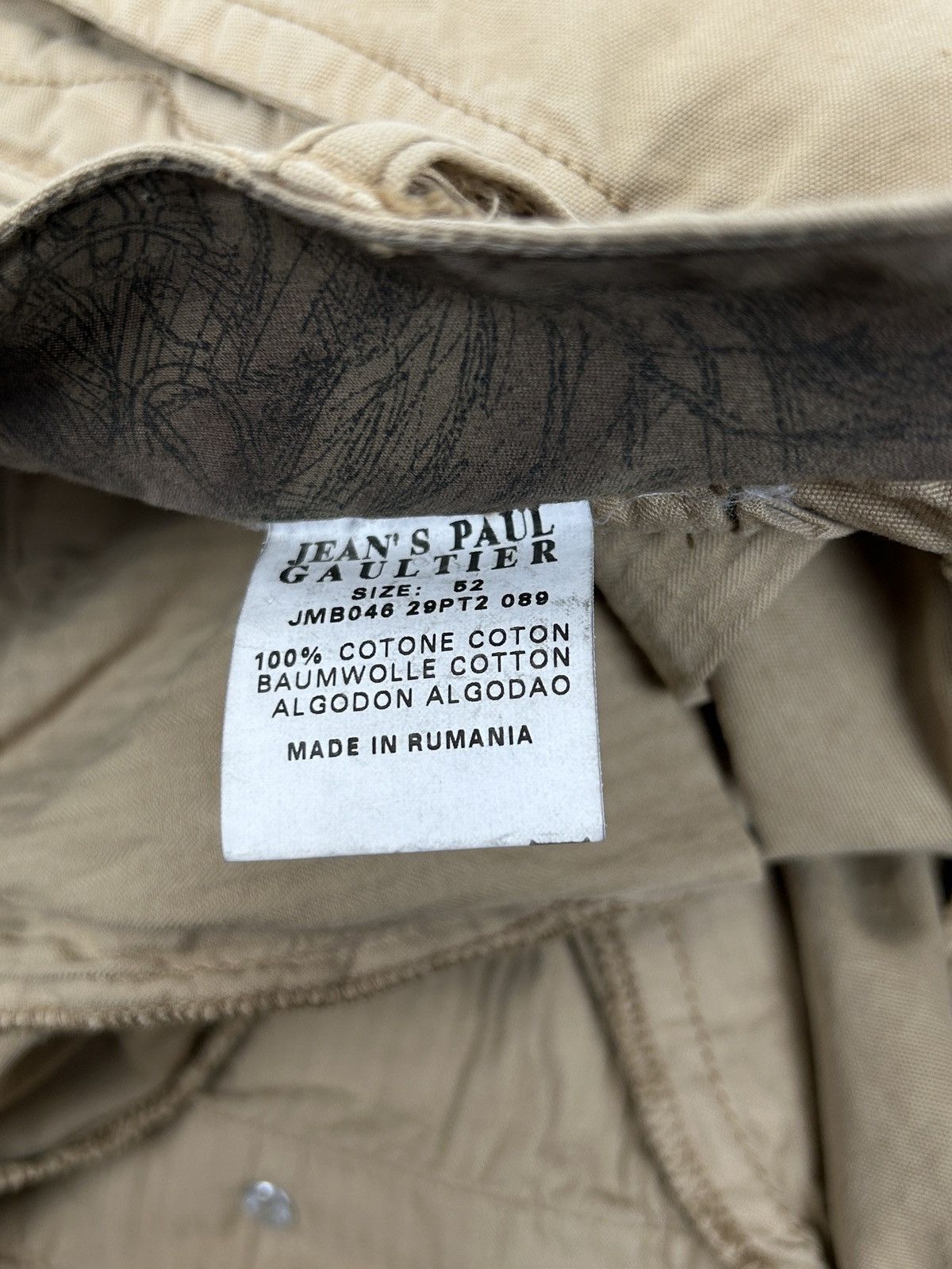 Jean Paul Gaultier 90s Vintage Jean Paul Gaultier JPG Mainline Trousers 34 Size US 34 / EU 50 - 12 Thumbnail
