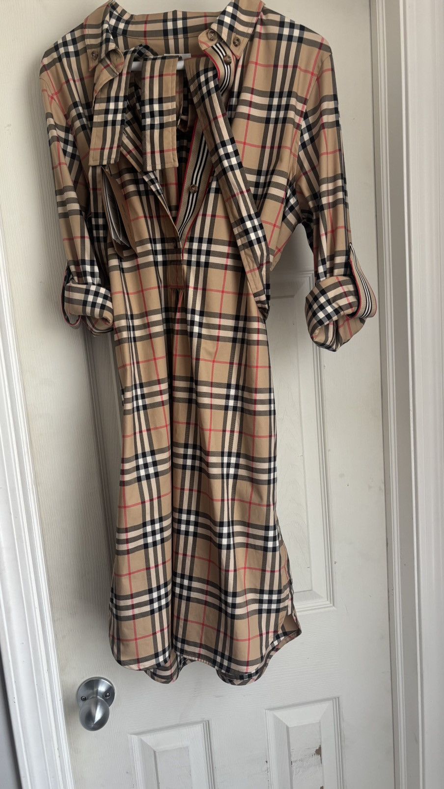 Burberry Burberry Dress Size L / US 10 / IT 46 - 1 Thumbnail