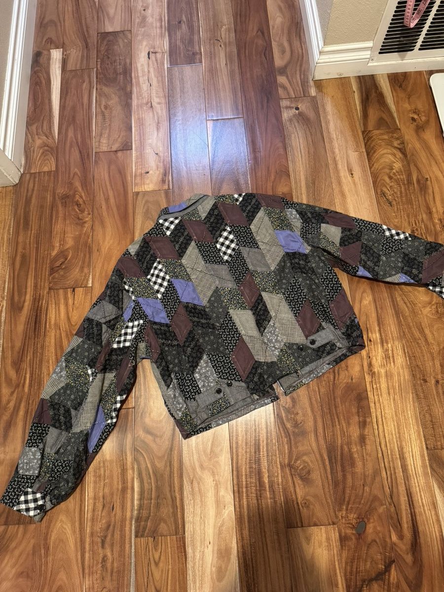 Kapital Kapital Kountry “Yabane” Quilt Patchwork Drizzler Jacket Size US M / EU 48-50 / 2 - 5 Thumbnail