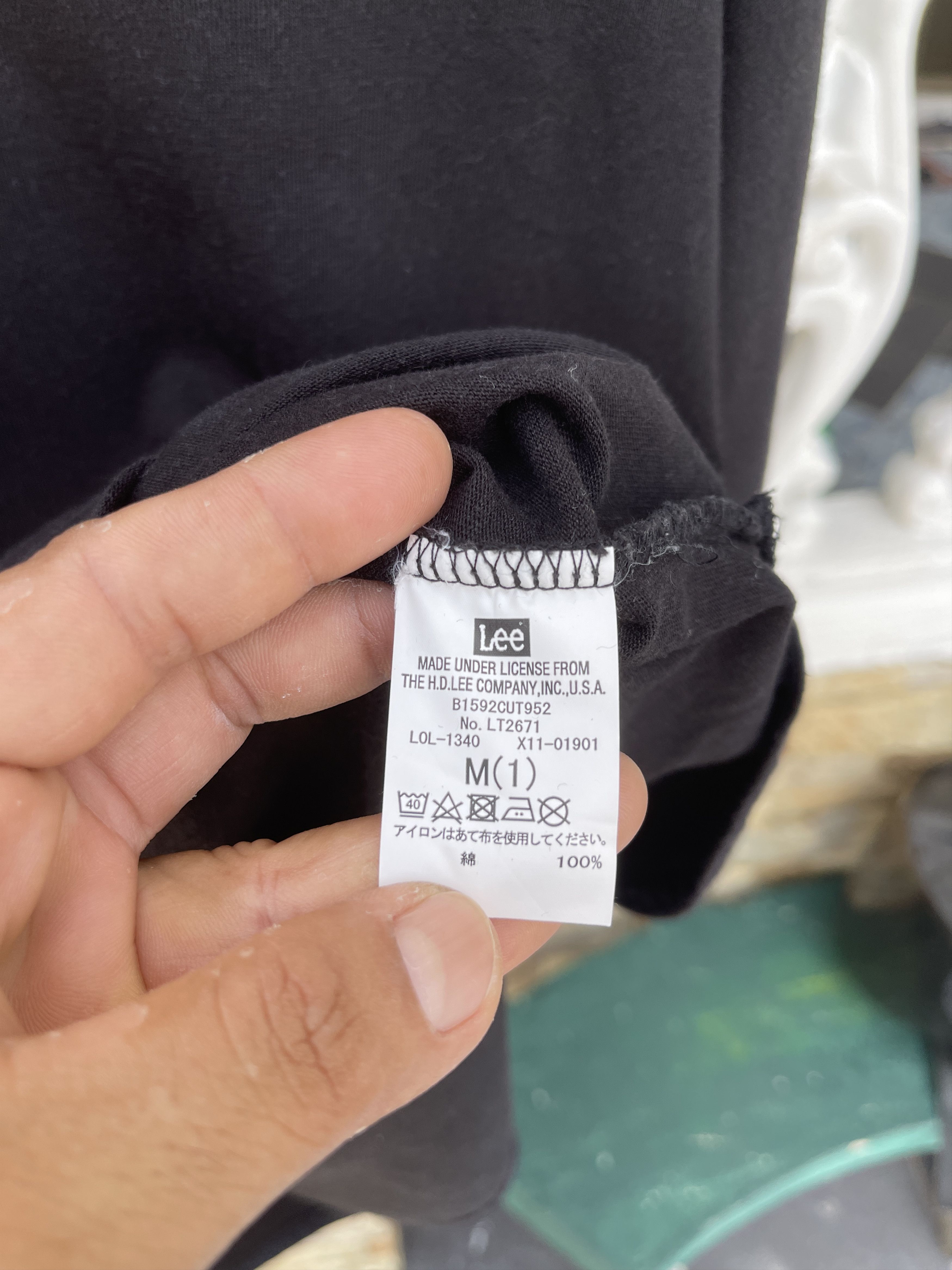 Designer LastDrop🔥Rare🔥Vintage Lee X Frapbois Center Box Logo T-Shirt Size L / US 10 / IT 46 - 8 Thumbnail