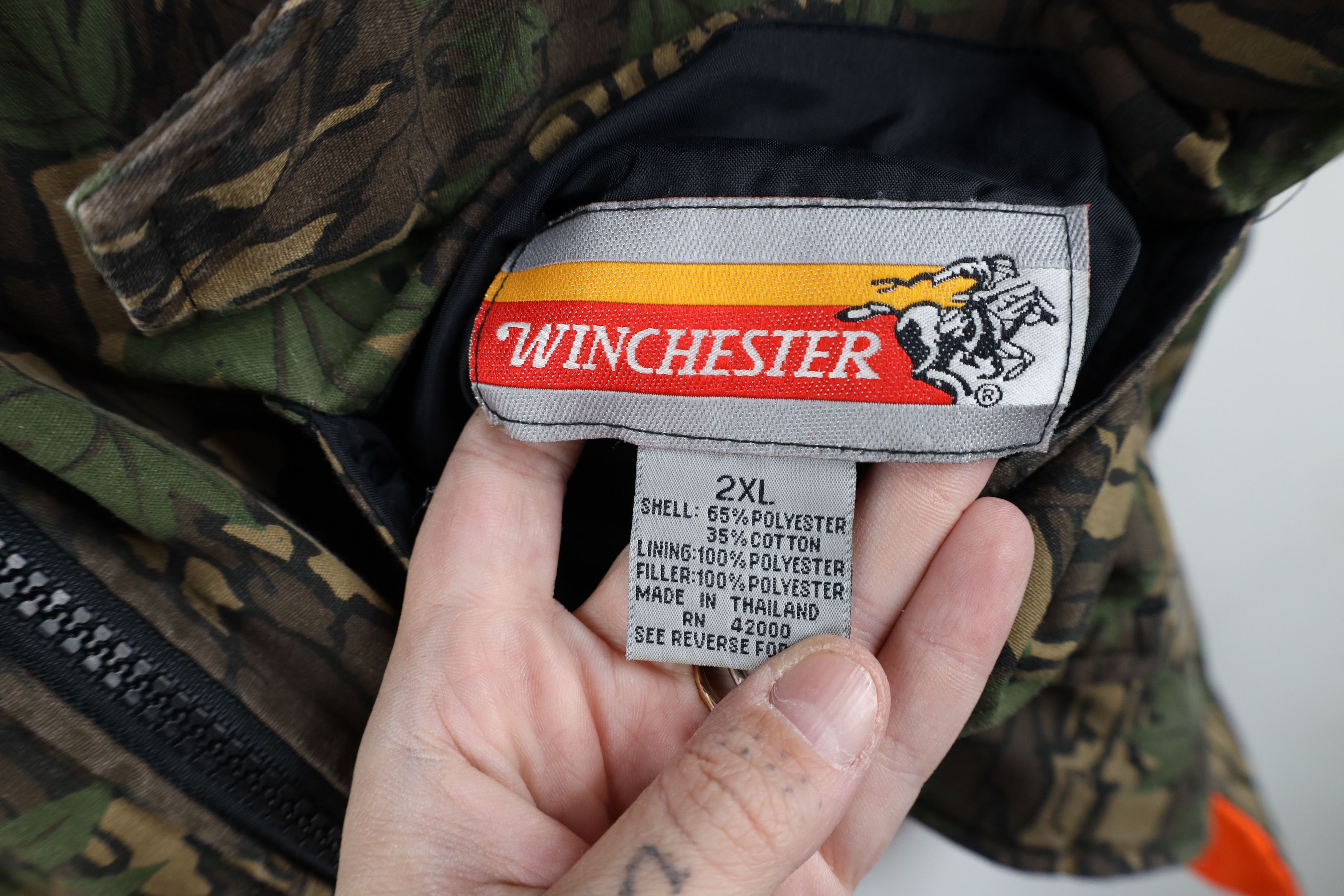 Winchester Vintage 90s Winchester Reversible Camouflage Puffer Vest Size US XXL / EU 58 / 5 - 6 Thumbnail