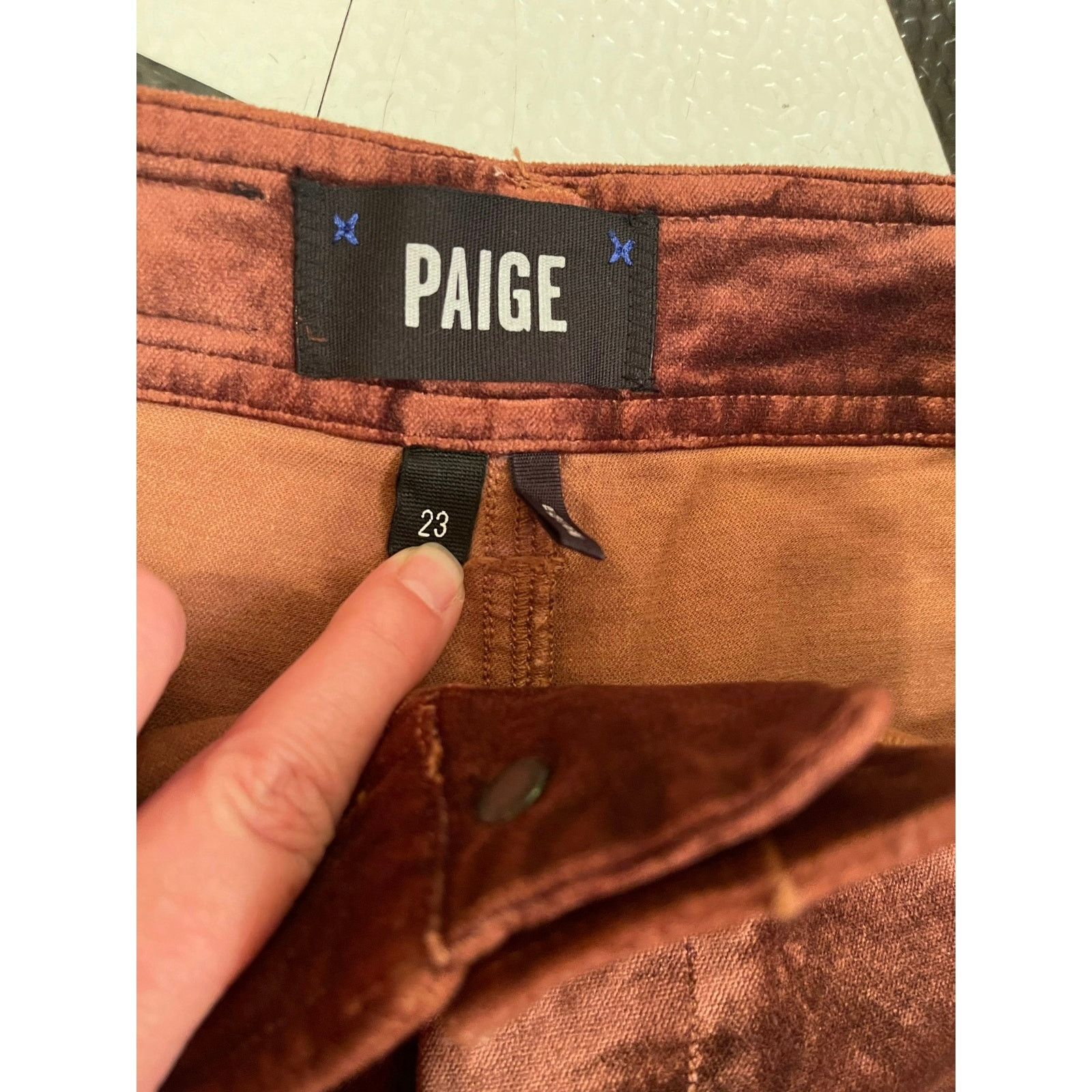 Paige Paige, Blazer and Nellie Pant in Velour, Size: XS and 23 Size XS / US 0-2 / IT 36-38 - 7 Thumbnail