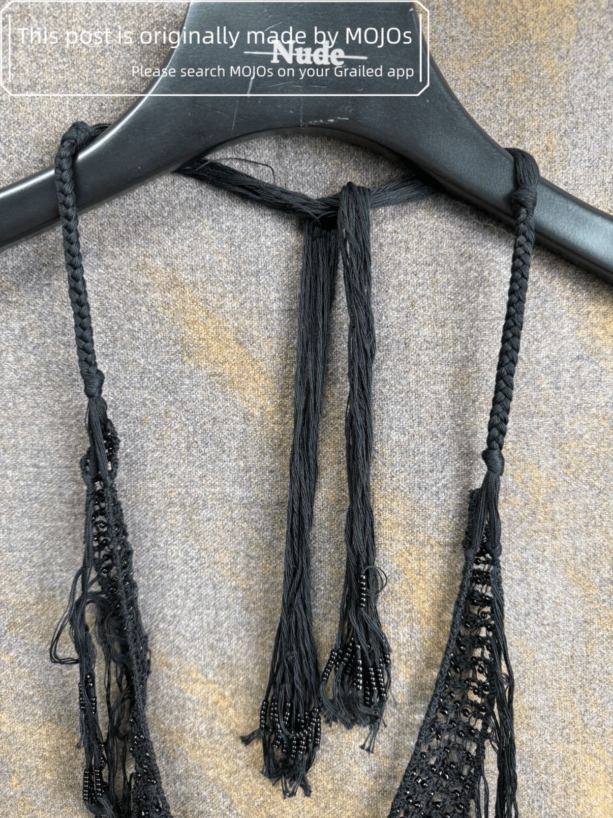 Ann Demeulemeester Ann Demeulemeester Knitwear Distressed Scarf Size ONE SIZE - 5 Thumbnail