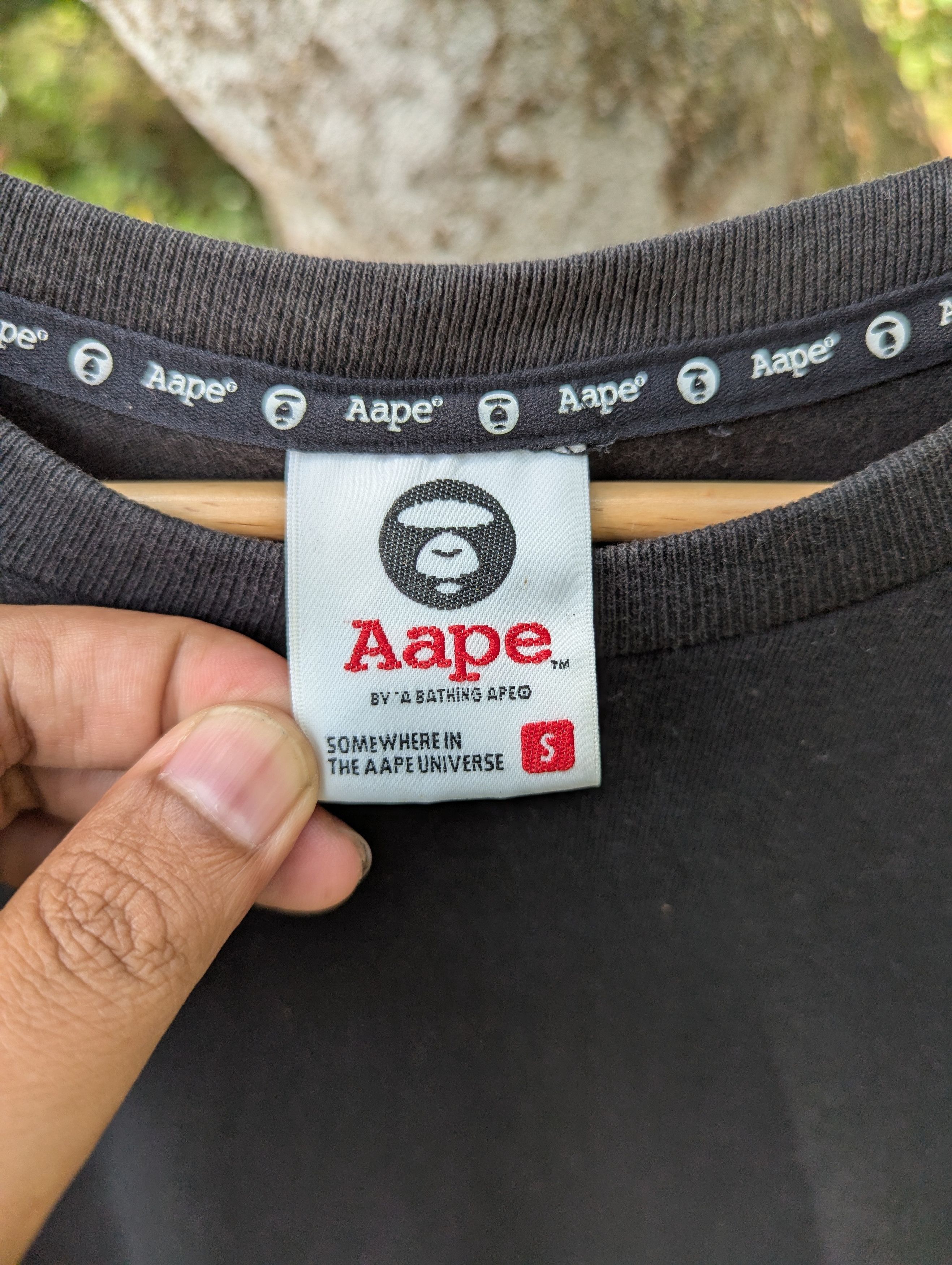 Aape AAPE BY BAPE SOMEWHERE IN THE AAPE UNIVERSE TSHIRT Size US S / EU 44-46 / 1 - 7 Thumbnail