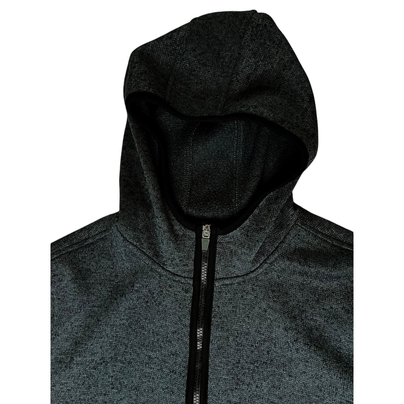 Other Charles River Grey Fleece 1/4 Zip Hoodie Pullover LARGE Size US L / EU 52-54 / 3 - 7 Thumbnail