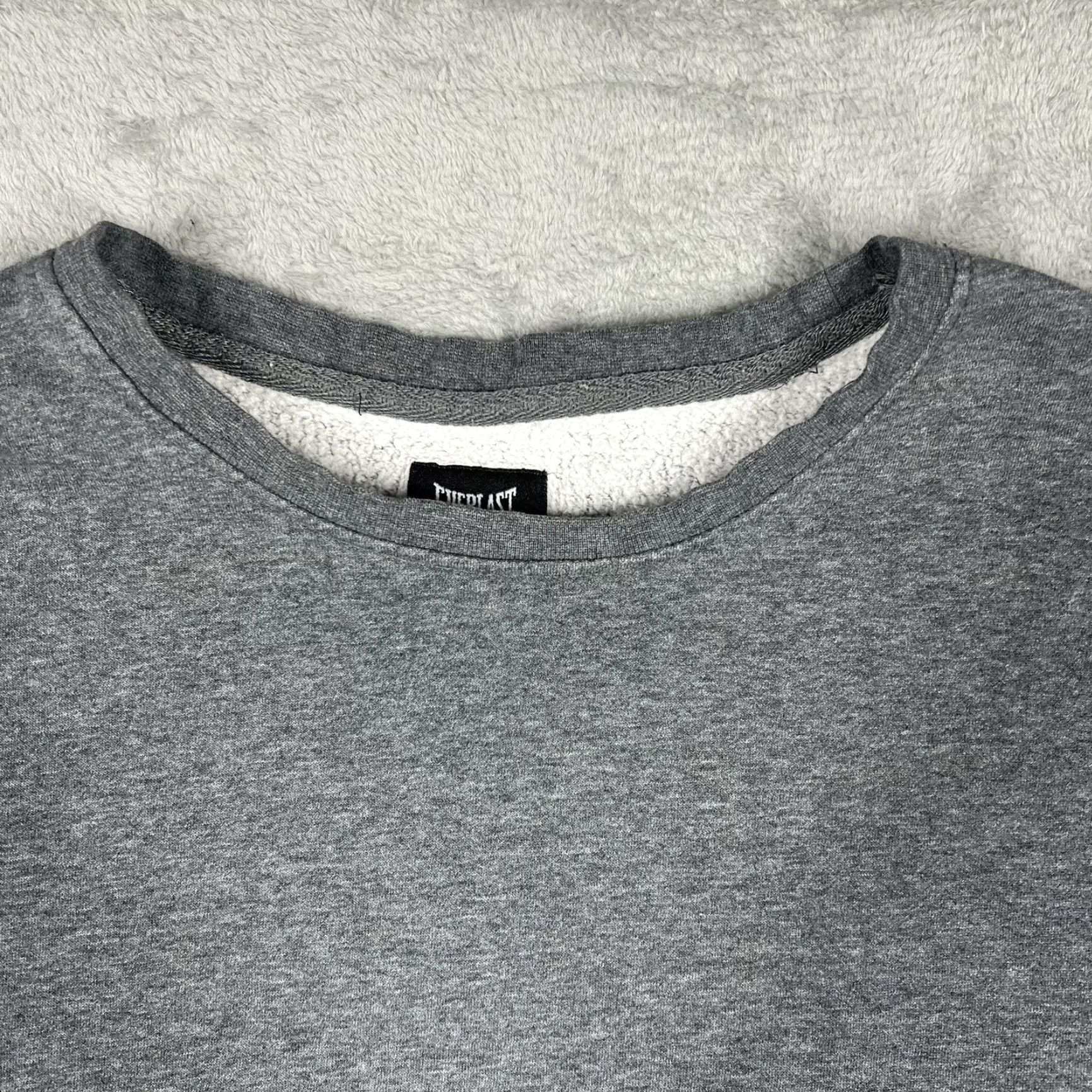 Everlast Everlast Sweater Crewneck Men's XL Dark Heather Gray - Minor Flaw Embroidered Logo Boxing Pullover Cotton Polyester Winter Casual Size US XL / EU 56 / 4 - 7 Thumbnail