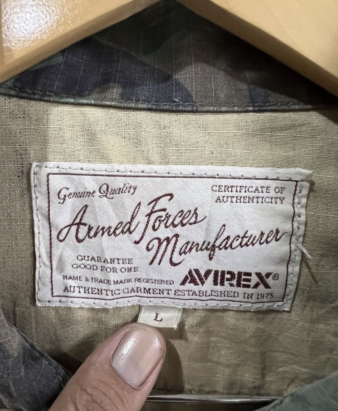 Avirex 🔥Rare Avirex US Navy Camo Army Jacket Size US M / EU 48-50 / 2 - 13 Thumbnail