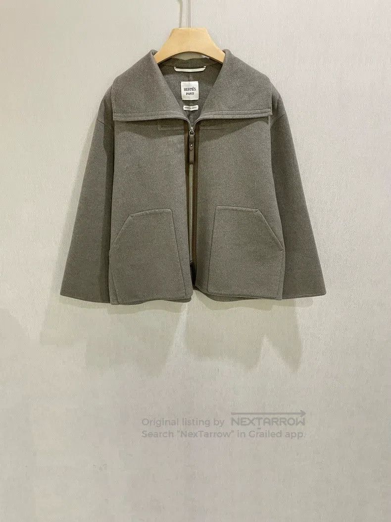 Hermes Hermes Cashmere Coat Jacket, Baby Cashmere Size XXS / US 00 / IT 34 - 1 Thumbnail
