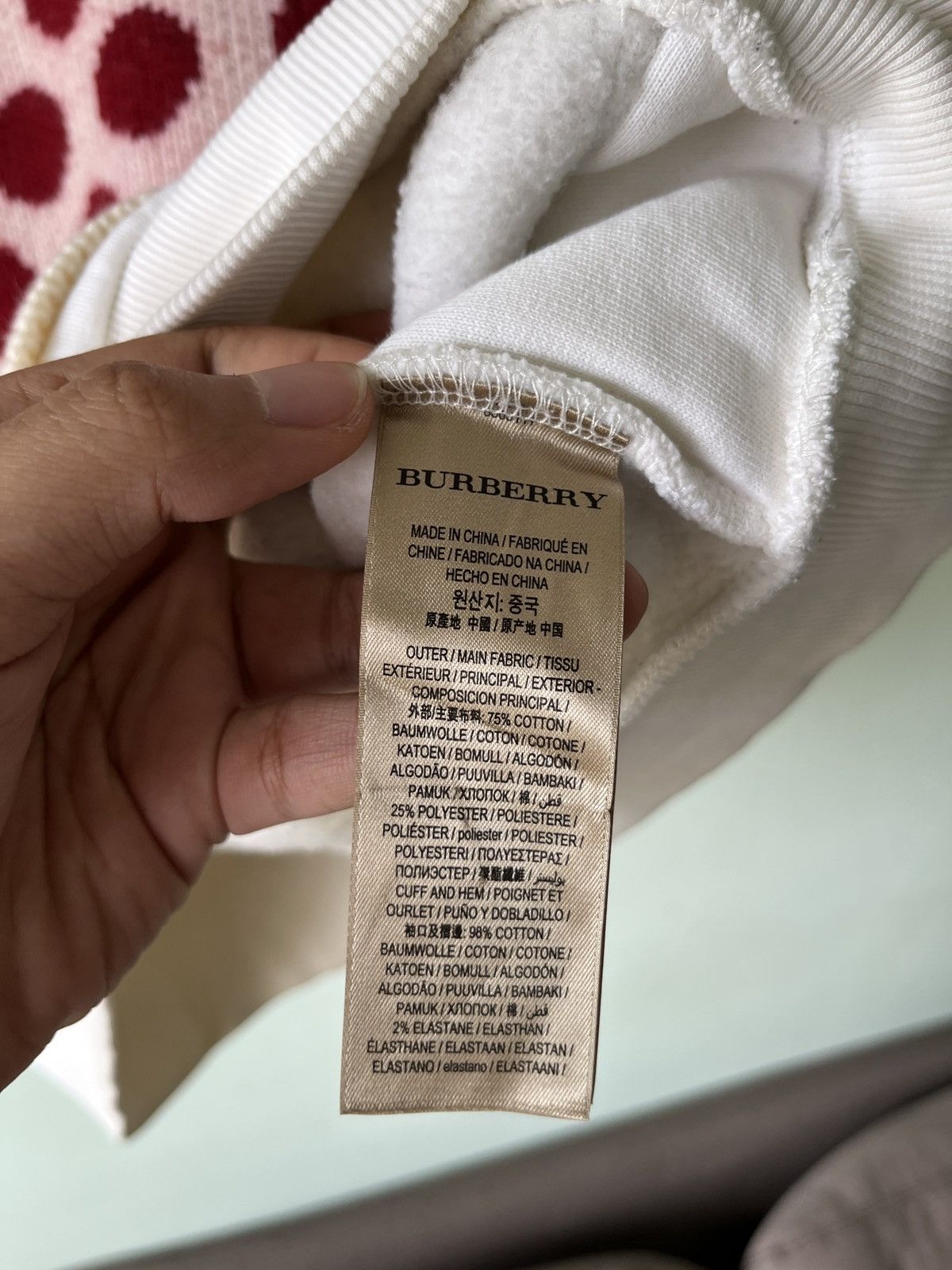 Burberry Burberry London Wool Swetshirt Size M / US 6-8 / IT 42-44 - 5 Thumbnail