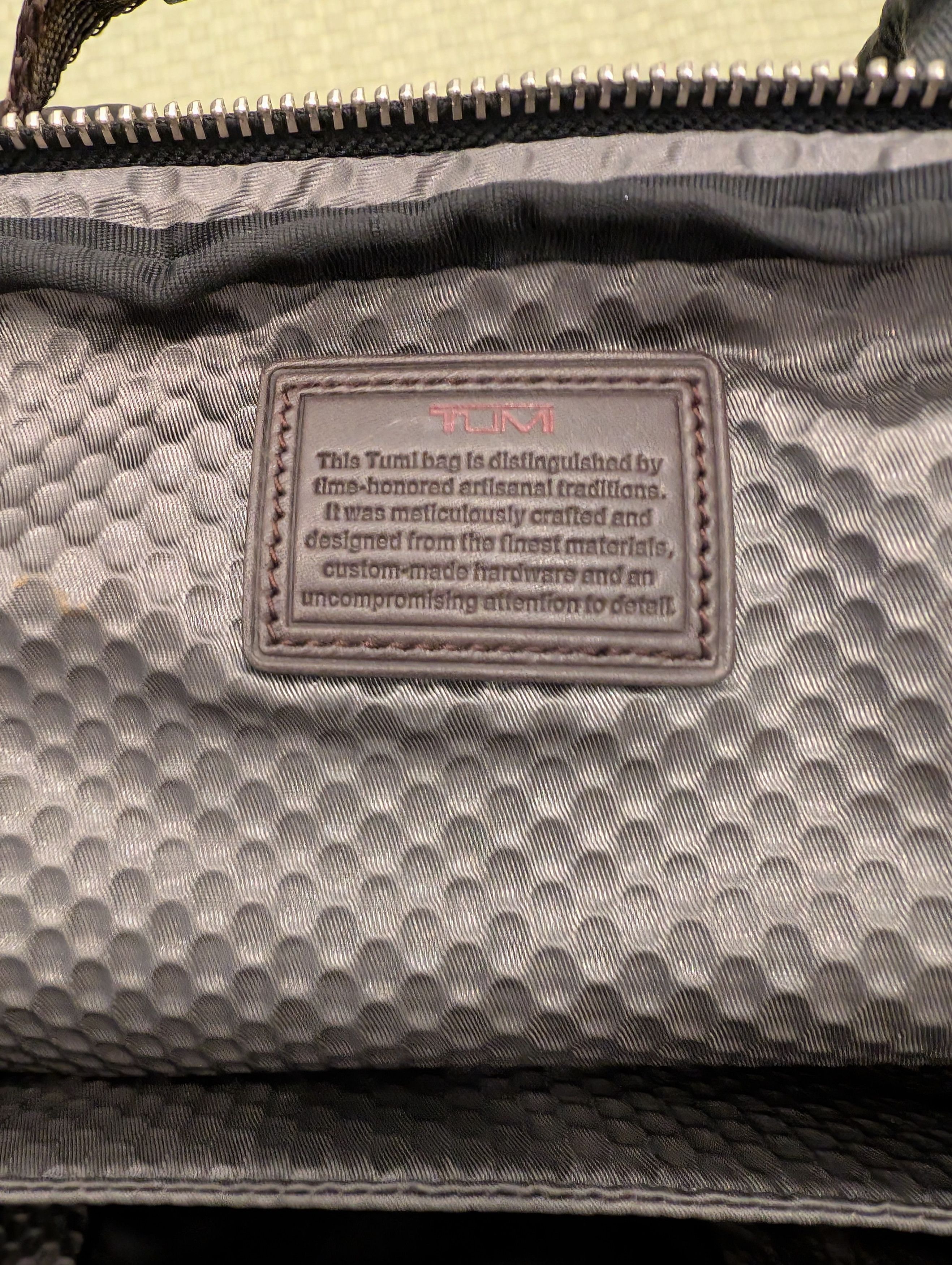 Tumi Tumi Alpha Brief Pack Backpack FXT Ballistic Nylon Leather Size ONE SIZE - 4 Thumbnail