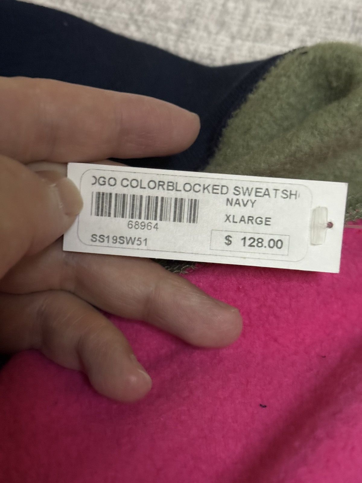 Supreme Supreme ss19 S logo colorblocked sweatshort shorts Size US 36 / EU 52 - 4 Thumbnail