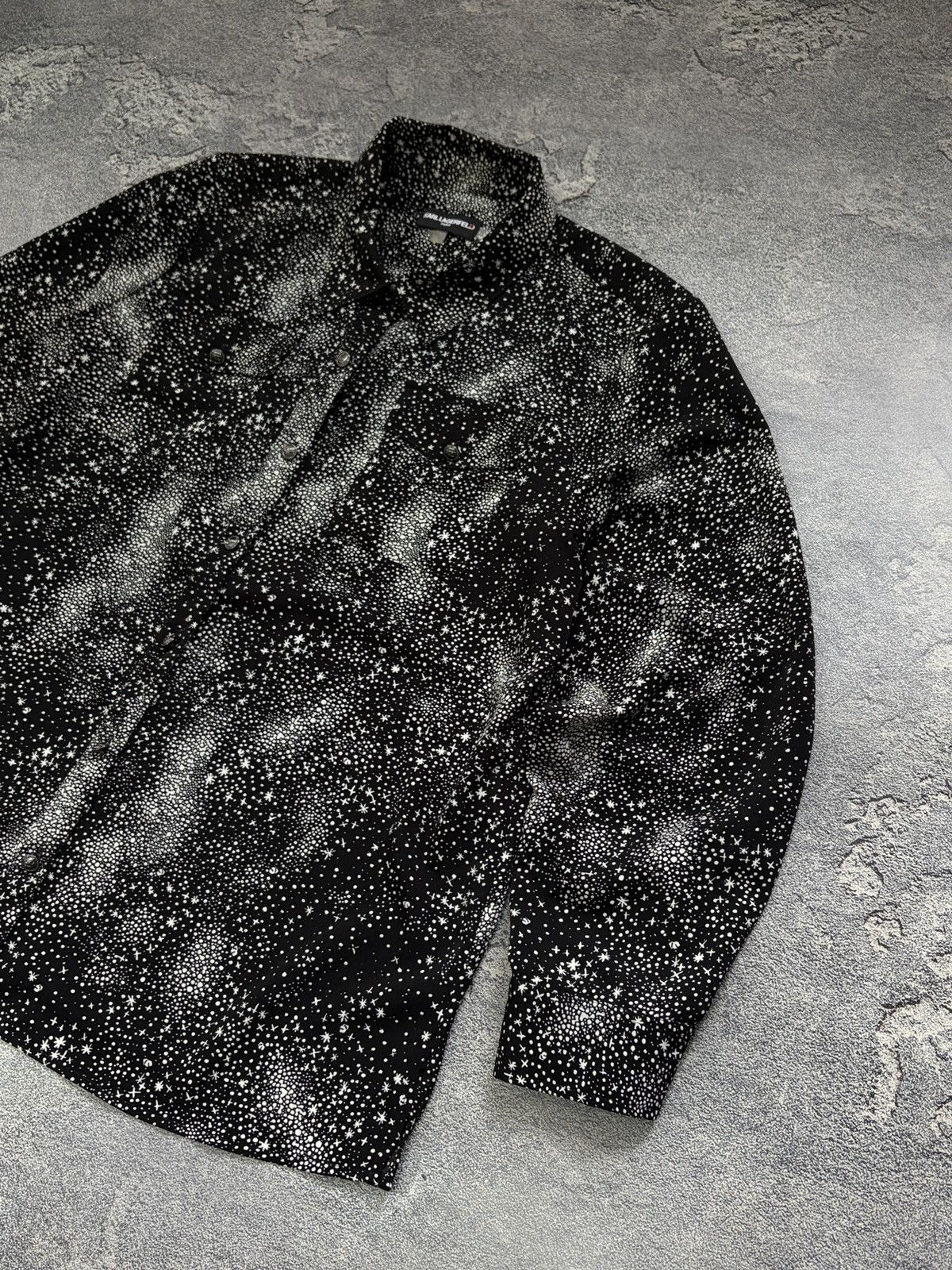 Karl Lagerfeld Karl Lagerfeld Paris Star Print Shirt Black White Blouse XL Size XL / US 12-14 / IT 48-50 - 11 Thumbnail