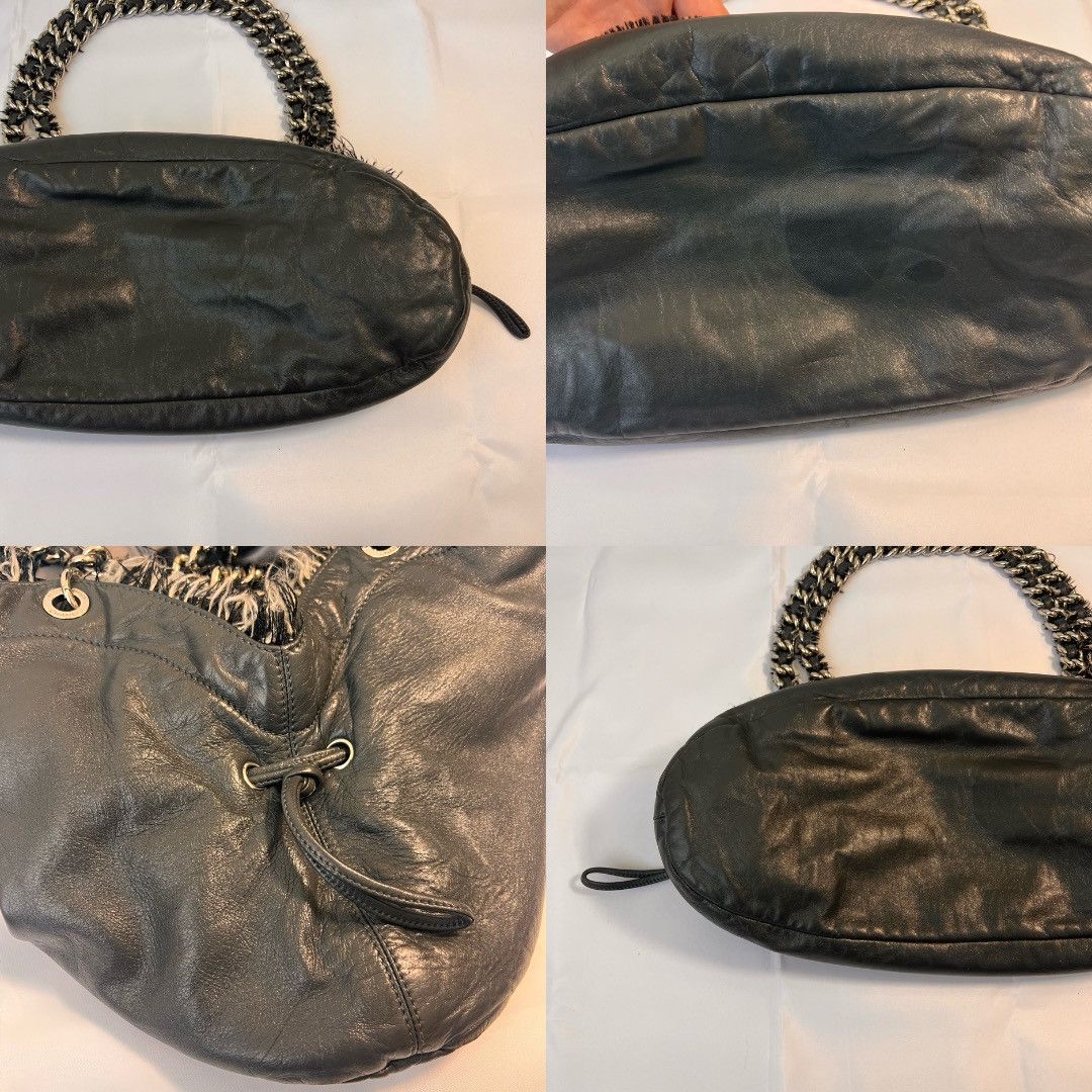 Chanel Chanel 2010-2011 Fringed Logo Large Hobo Tote Bag Size ONE SIZE - 11 Thumbnail