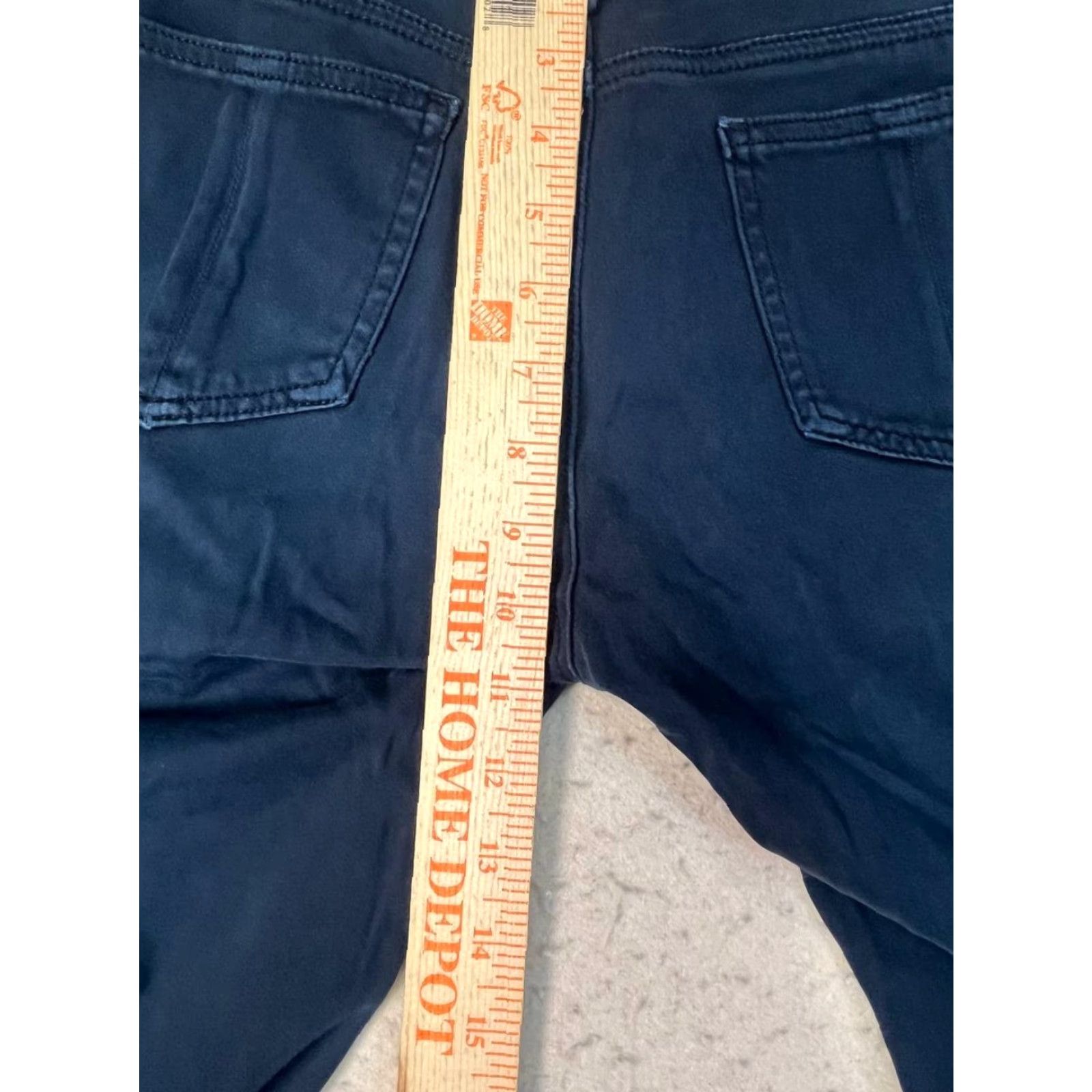 Rag & Bone rag & bone Pants Blue Straight Commuter Legging Stretch Women's 27 Size 27 Blue Chino Women Size 27" / US 4 / IT 40 - 4 Thumbnail
