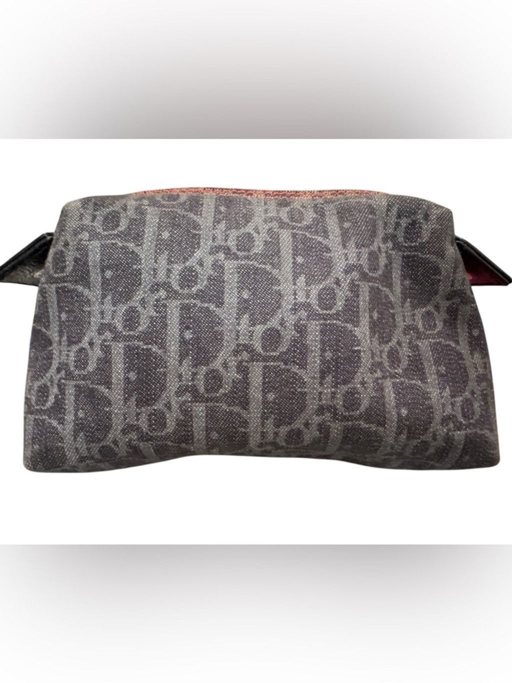 Dior Christian Dior Flight Trotter Denim Pouch w COA Size ONE SIZE - 4 Thumbnail