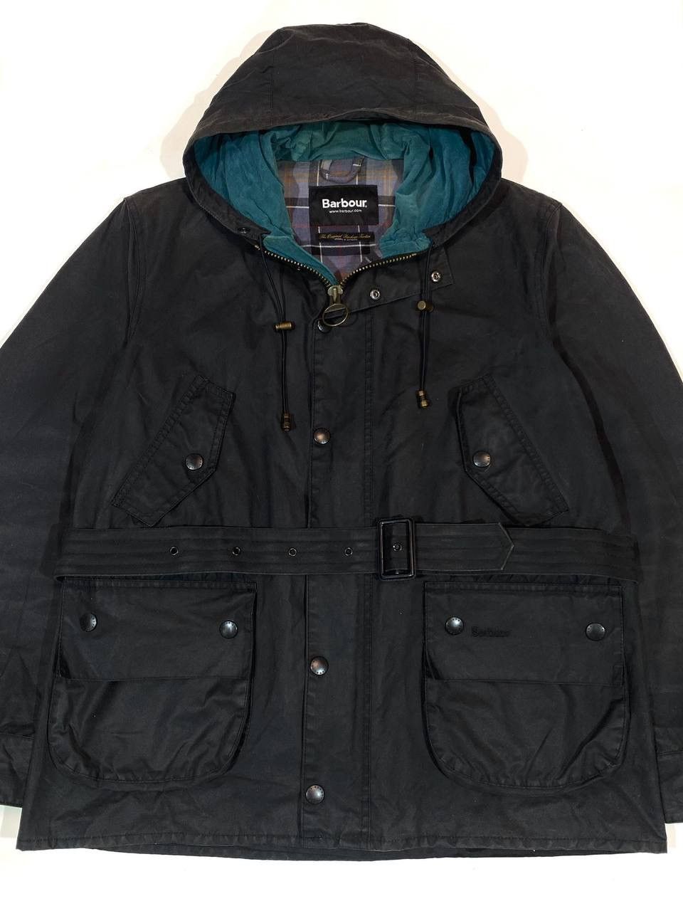 Barbour Barbour Durham Walking Waxed Men Jacket Size US L / EU 52-54 / 3 - 5 Thumbnail